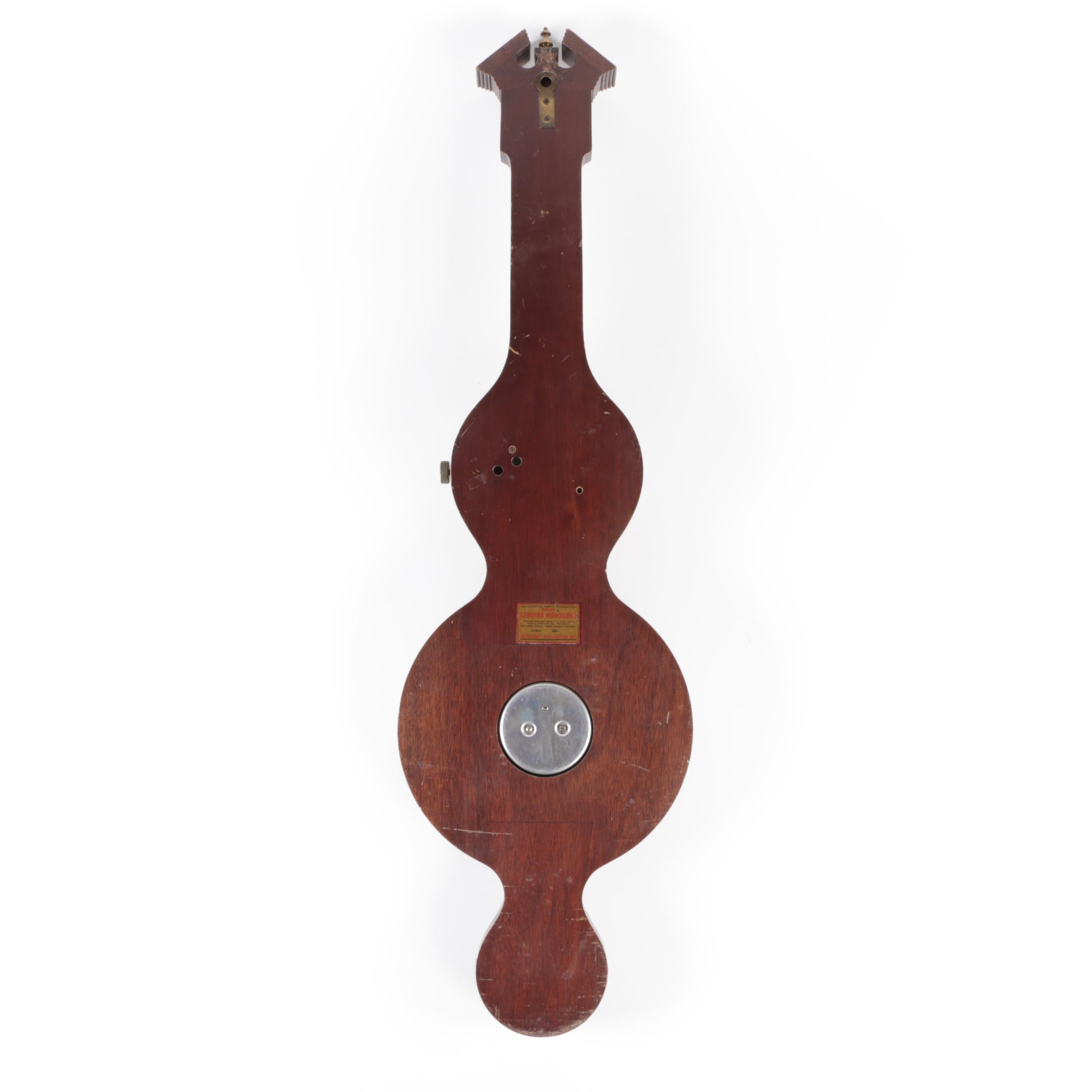 Salem Mahogany Barometer Weather Station