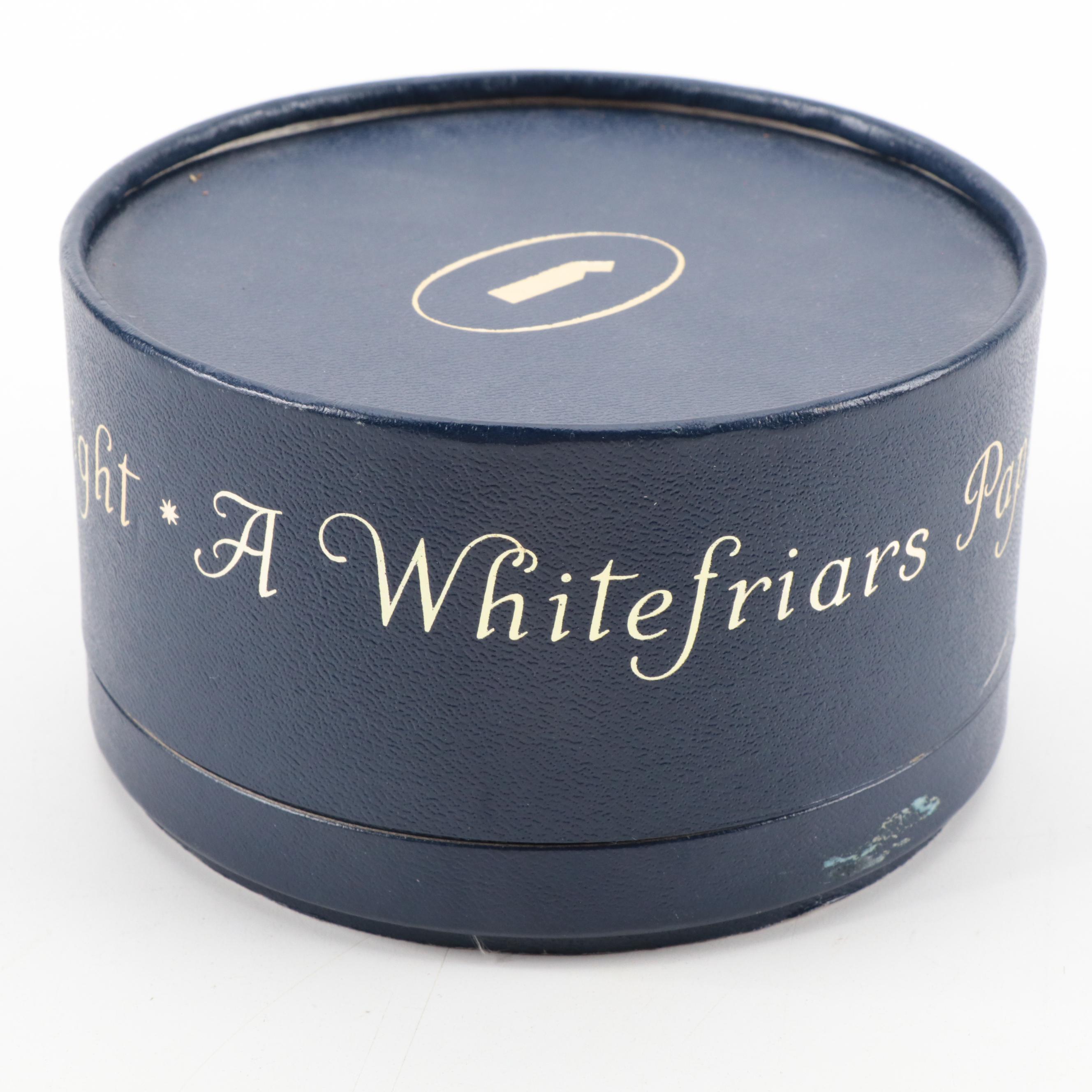 Whitefriars U.S.A. Collection Ltd. Edition Millefiore Crystal Paperweight, 1977