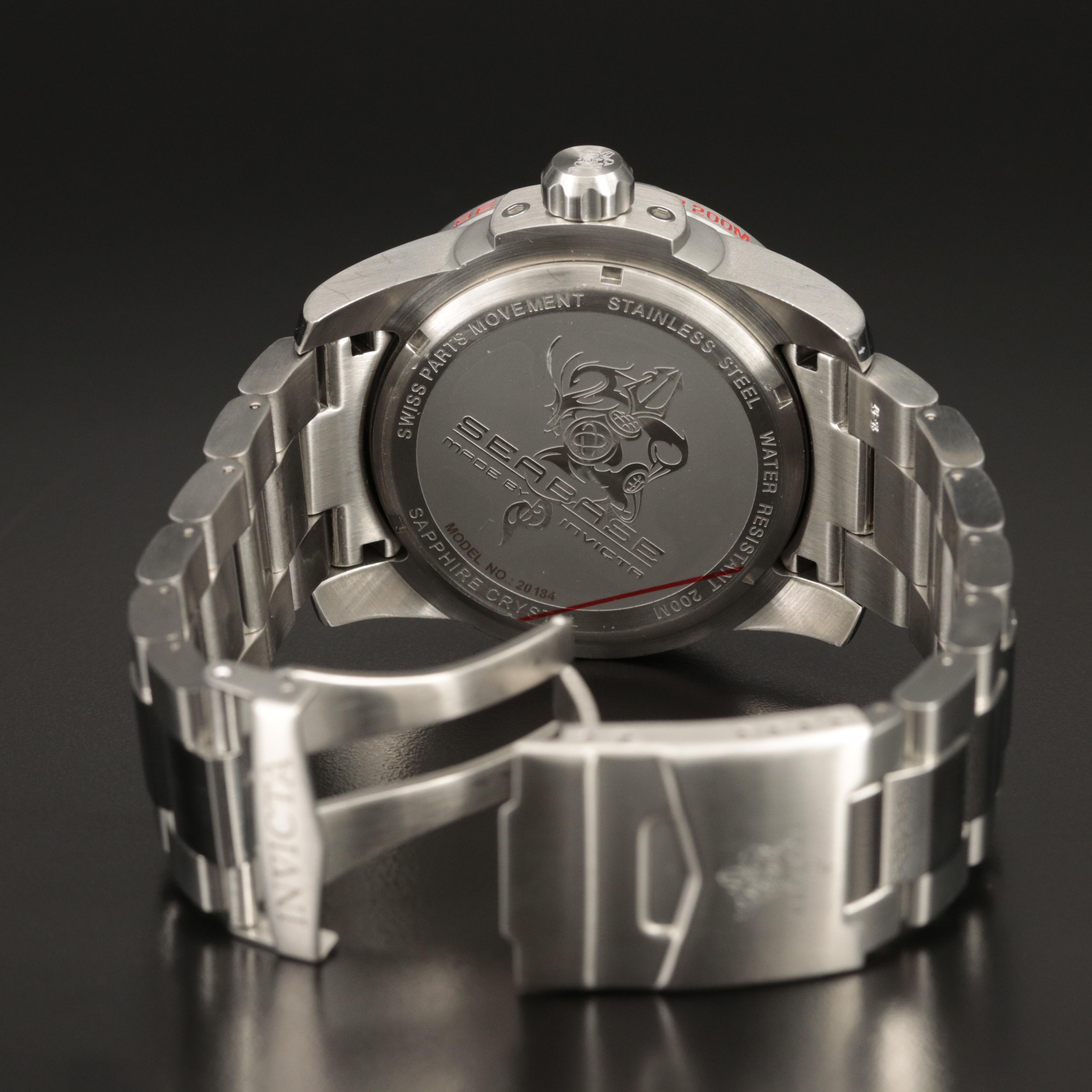 Invicta Sea Base GMT Stainless Steel Watch