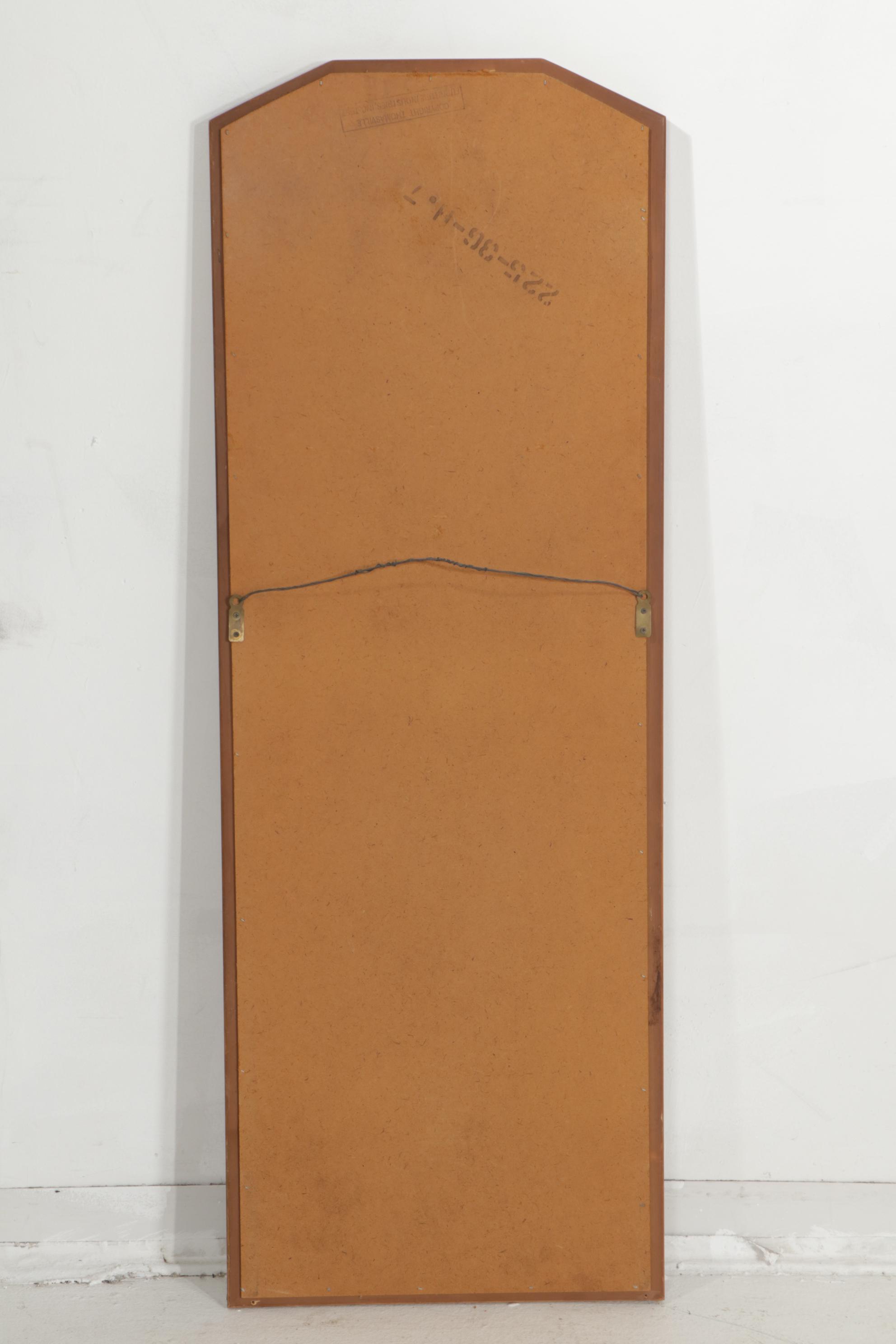 Thomasville Mid Century Modern Pecan and Cane Bedroom Furniture