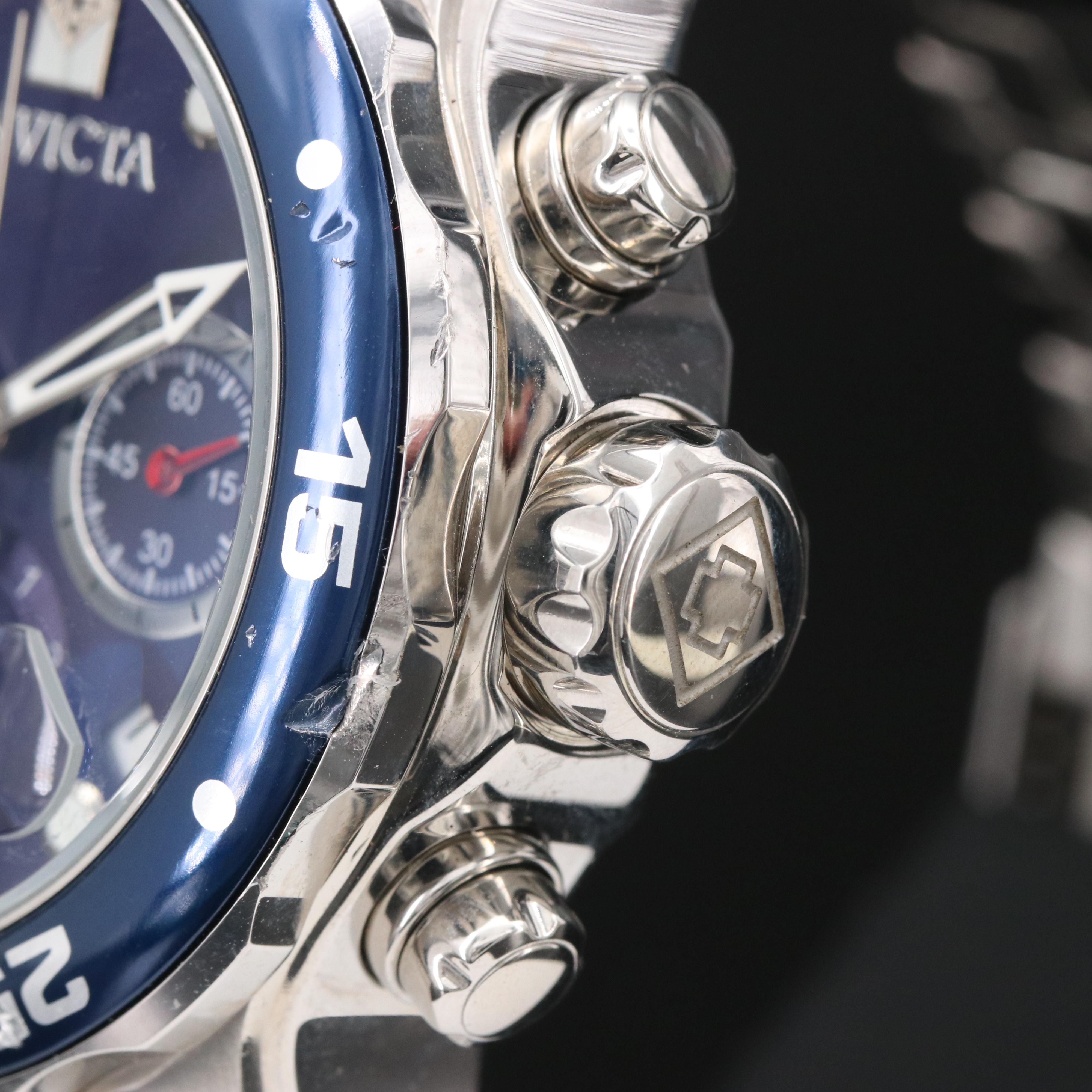 Invicta Pro Diver Scuba Chronograph Stainless Steel Watch