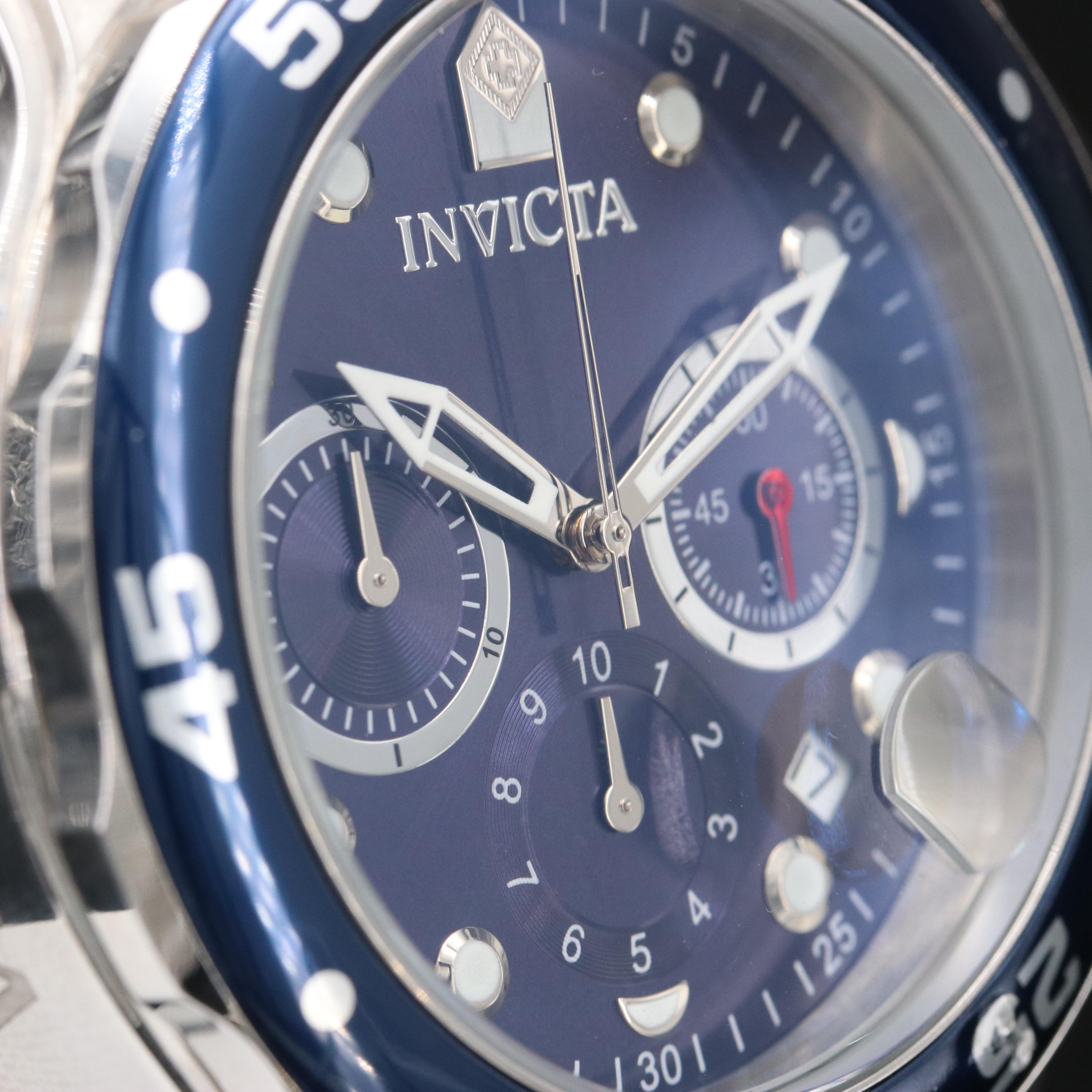 Invicta Pro Diver Scuba Chronograph Stainless Steel Watch