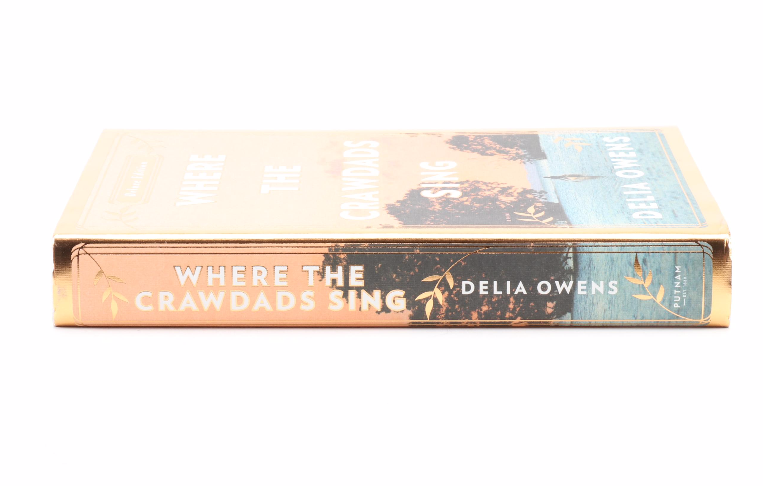 Signed First Deluxe Edition "Where the Crawdads Sing" by Delia Owens, 2019