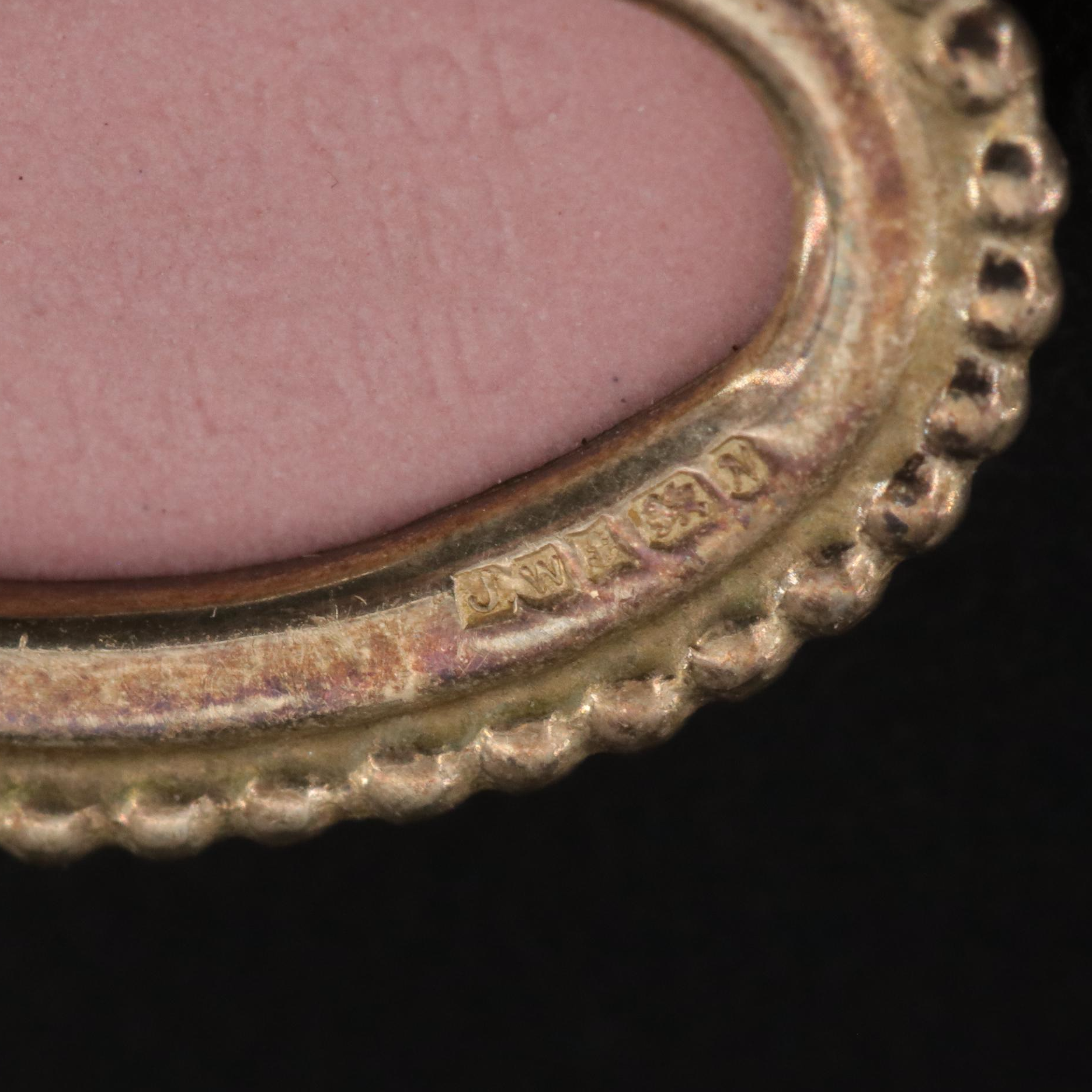 Vintage Sterling Wedgwood and Cameo Pendant Necklaces