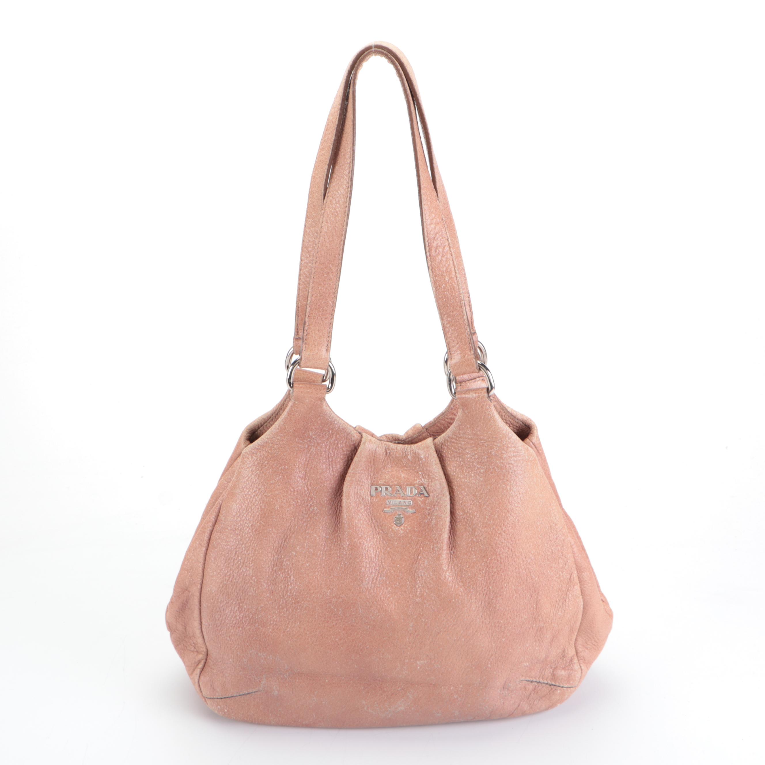 Prada Shoulder Bag BR3940 in Deerskin Lux Leather