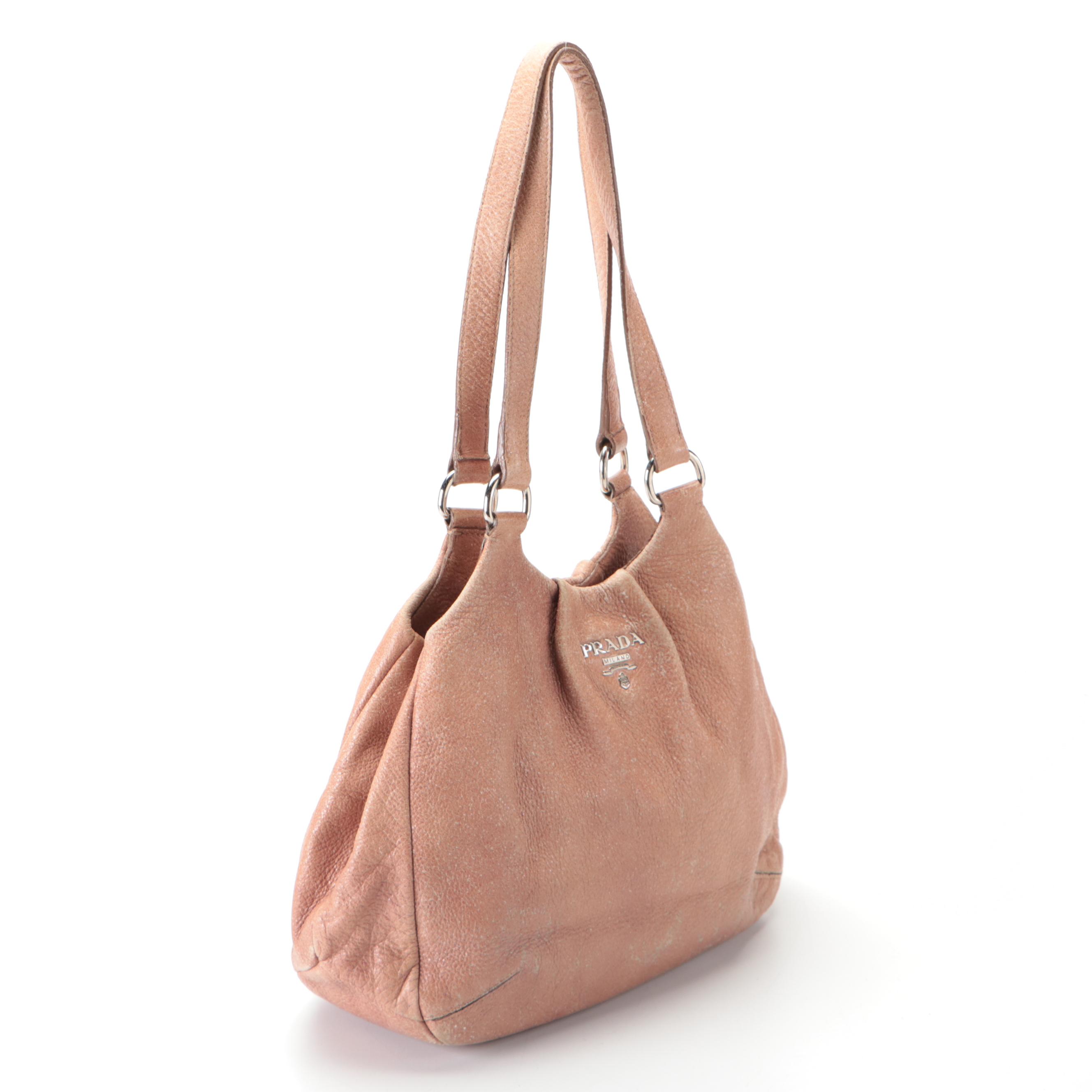 Prada Shoulder Bag BR3940 in Deerskin Lux Leather