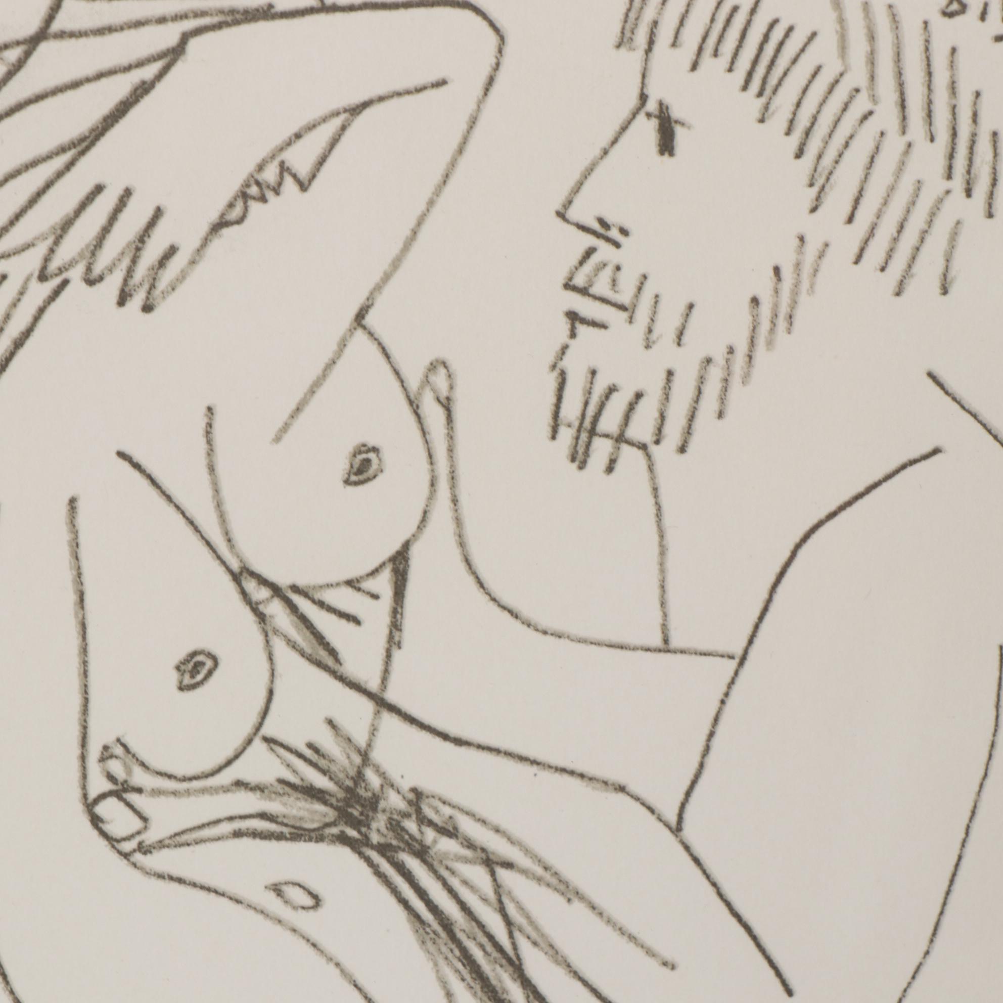 Pablo Picasso Pochoir from "Le Goût du Bonheur"