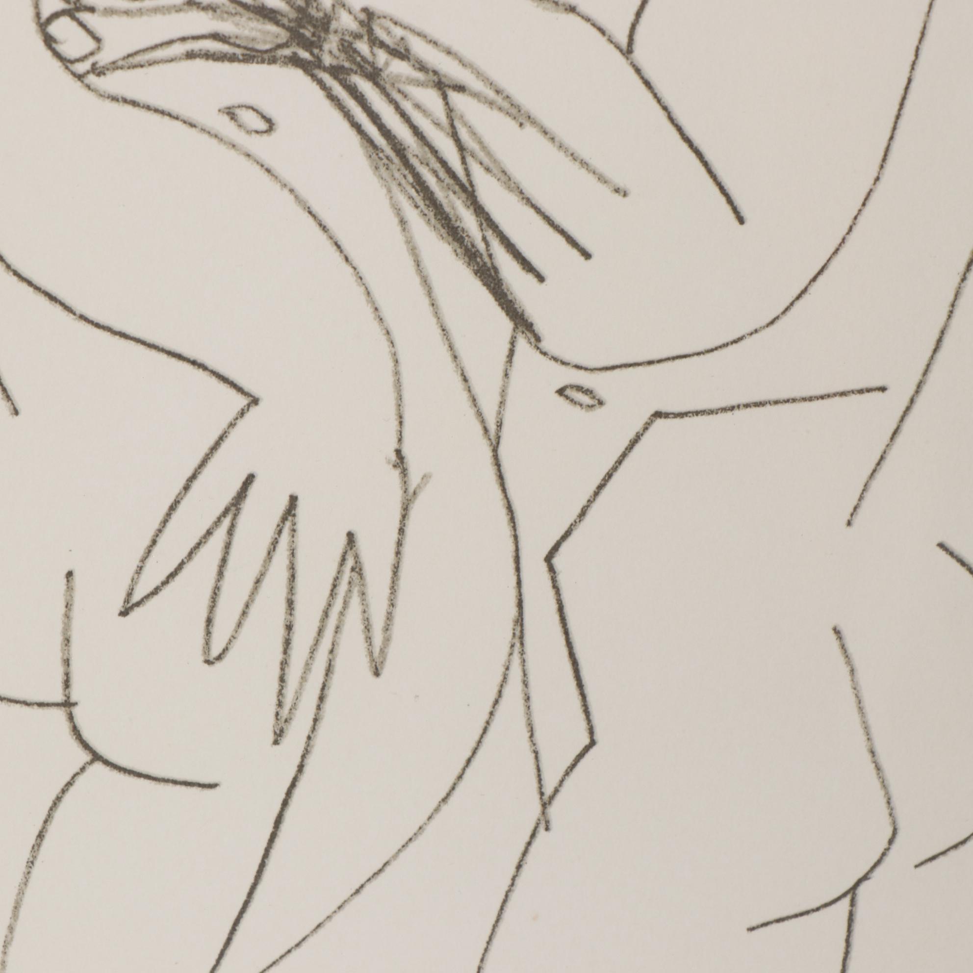 Pablo Picasso Pochoir from "Le Goût du Bonheur"