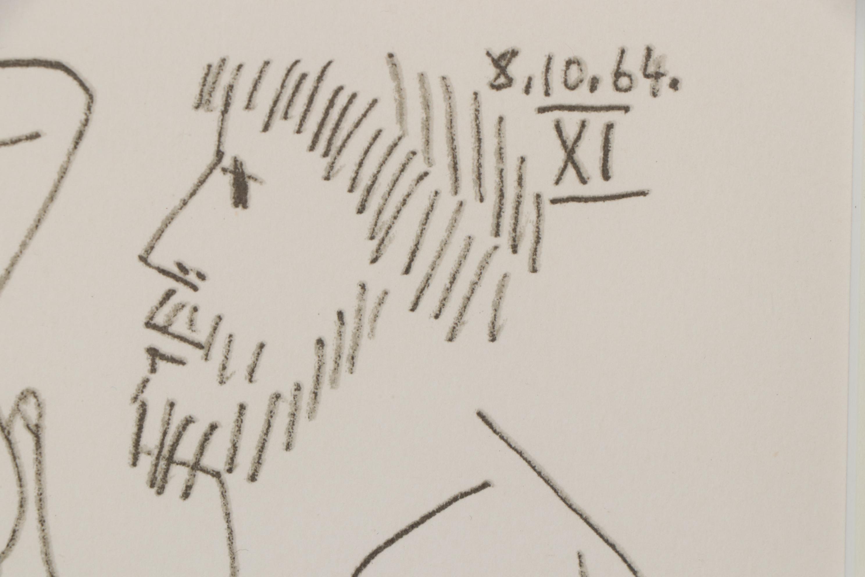 Pablo Picasso Pochoir from "Le Goût du Bonheur"