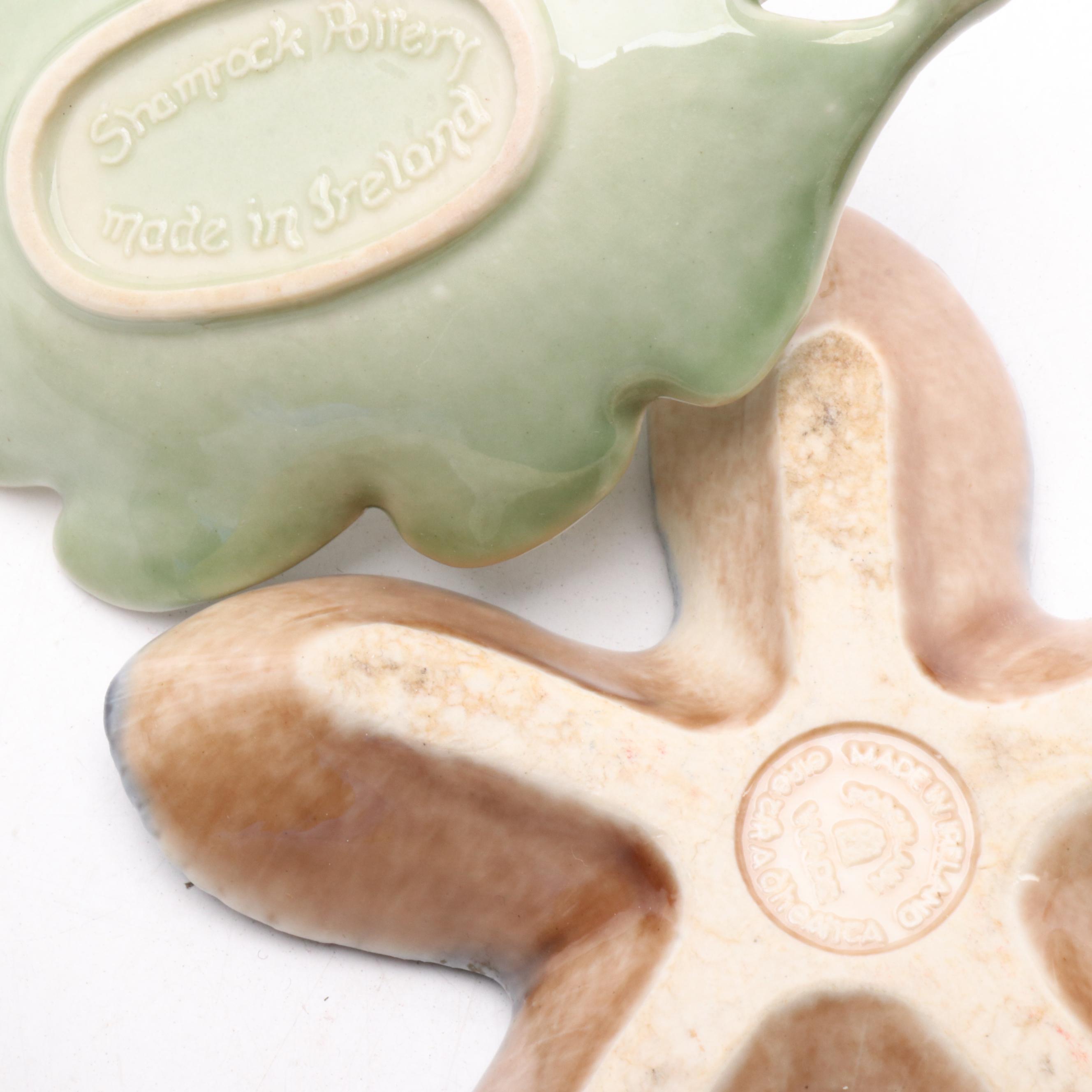 Wade Pottery, Shamrock Pottery and Other Porcelain Table Décor