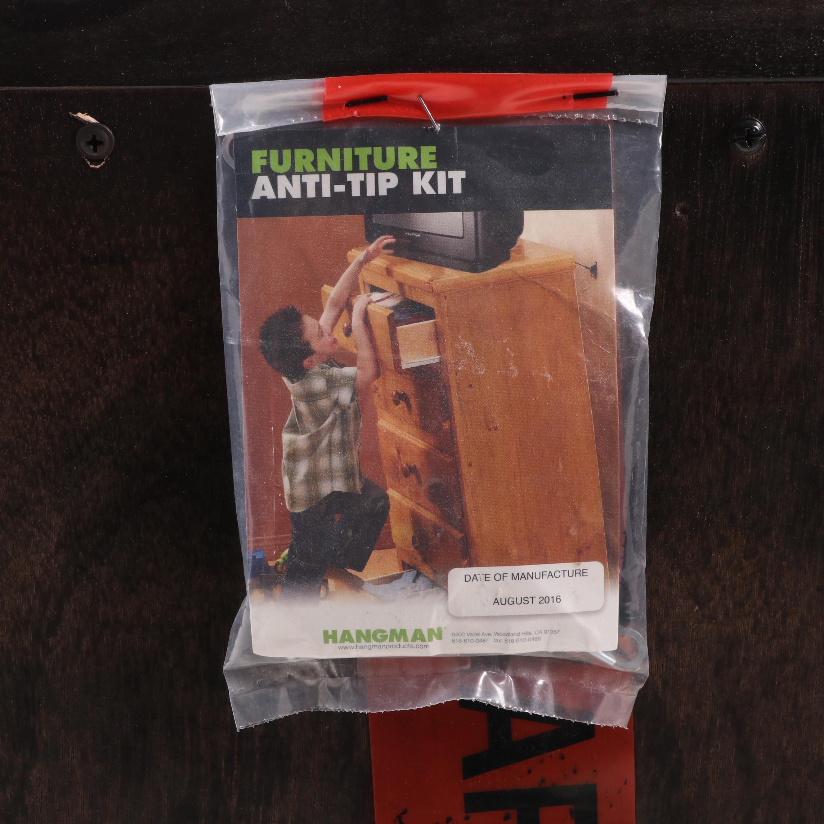 Bernhardt "Sutton House" Primavera and Hand-Forged Steel Tall Chest-on-Stand