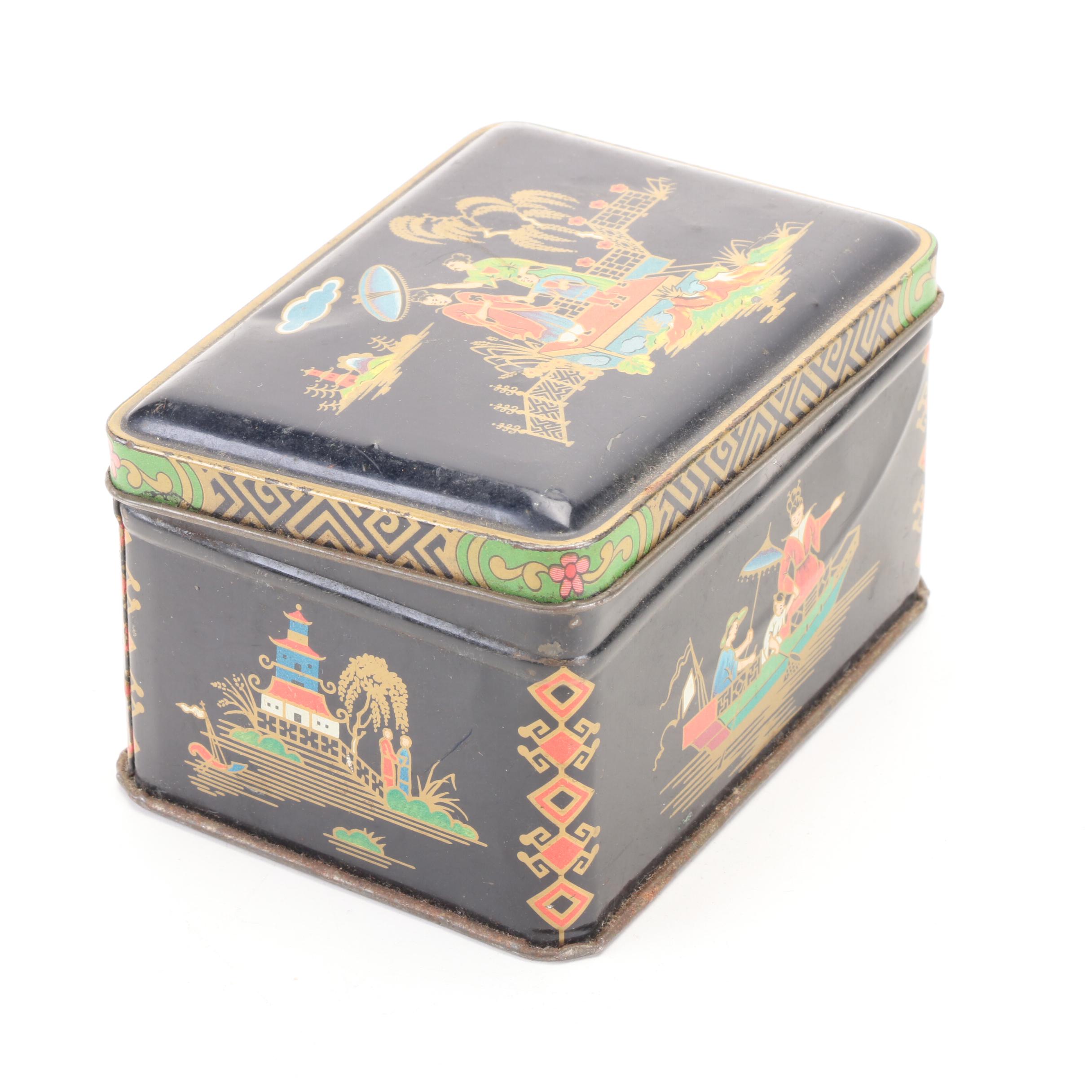 Heekin Spice Co., Clabber Girl, Maxwell House and Other Tin Boxes