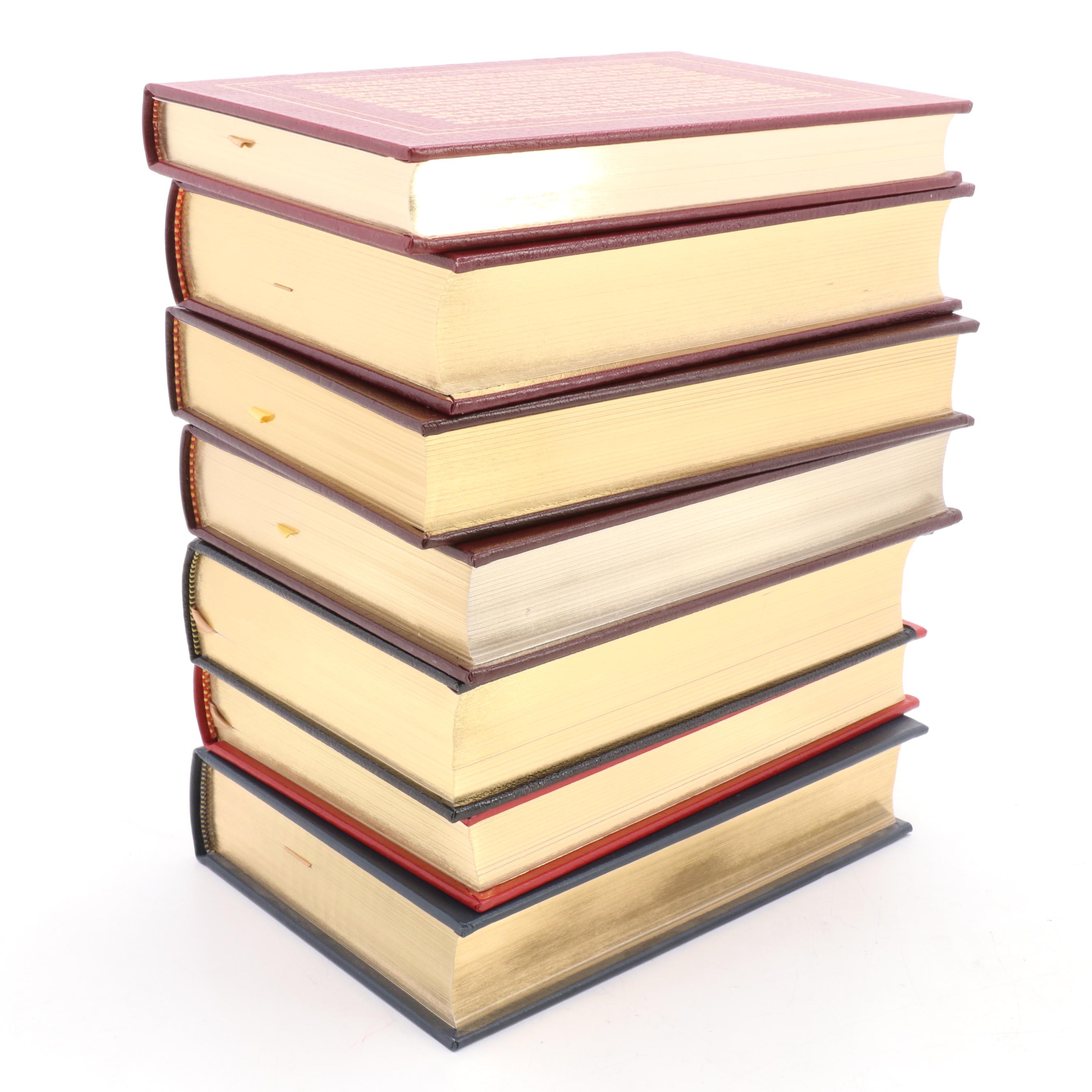 Easton Press Presidential Biographies Including "John Quincy Adams" Vol. I–II