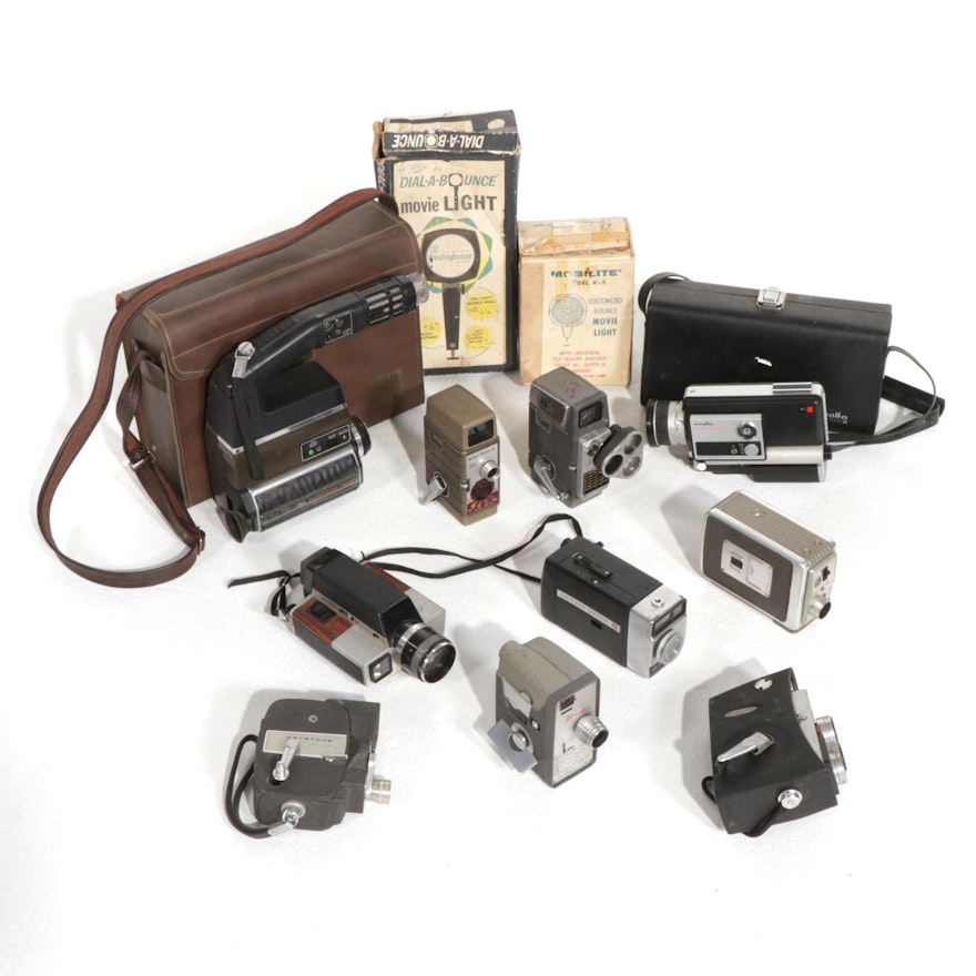 Kodak XL360, Anscomatic S/81, Bell & Howell, and Other Cameras and Accessories