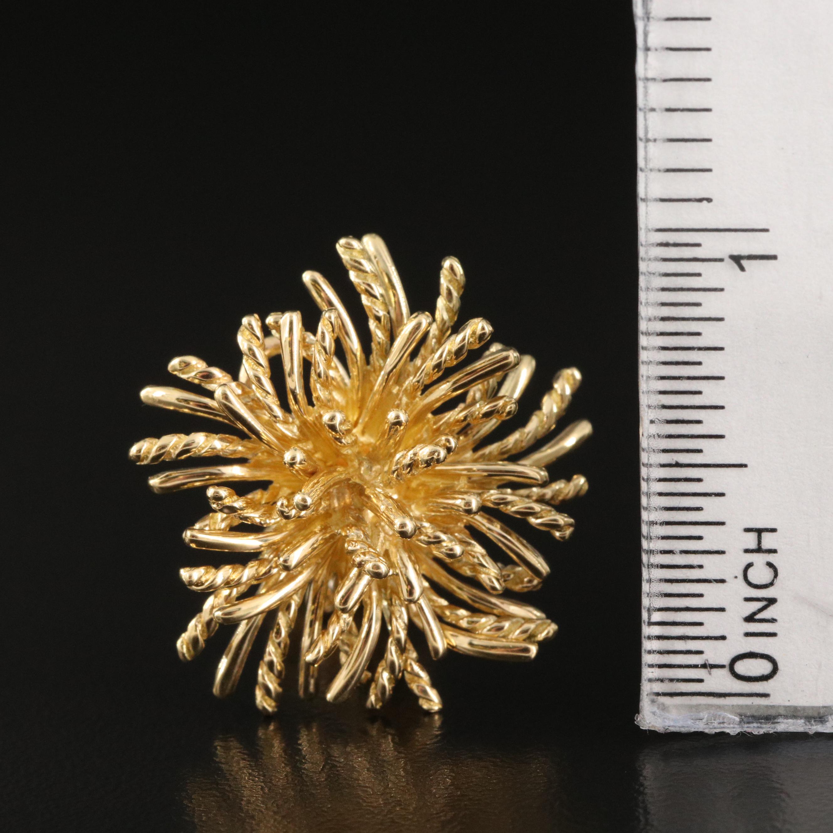 Tiffany & Co. "Anemone" 18K Earrings