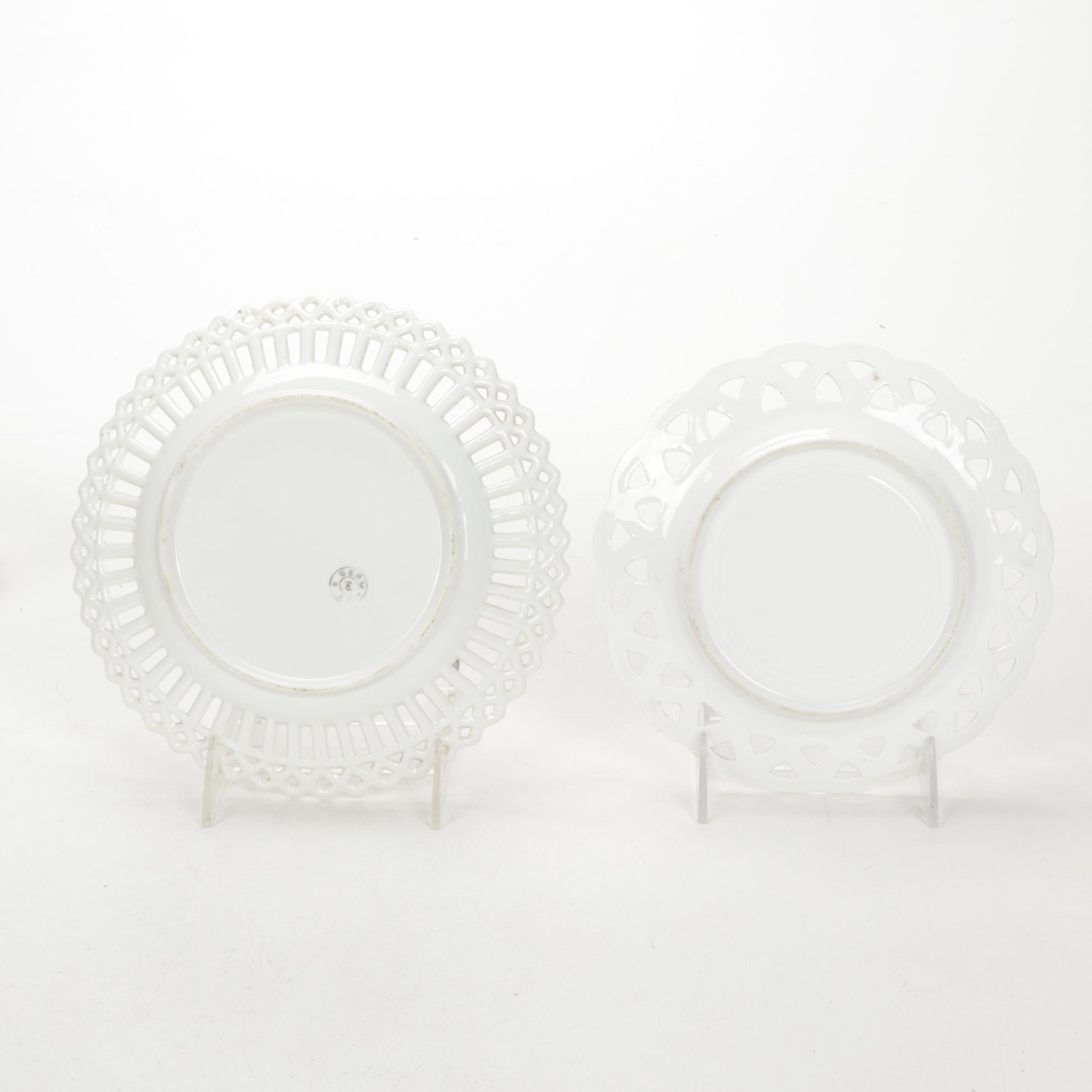 Tiffin-Franciscan "Minton" Cocktail Coupes and Other Porcelain Tableware