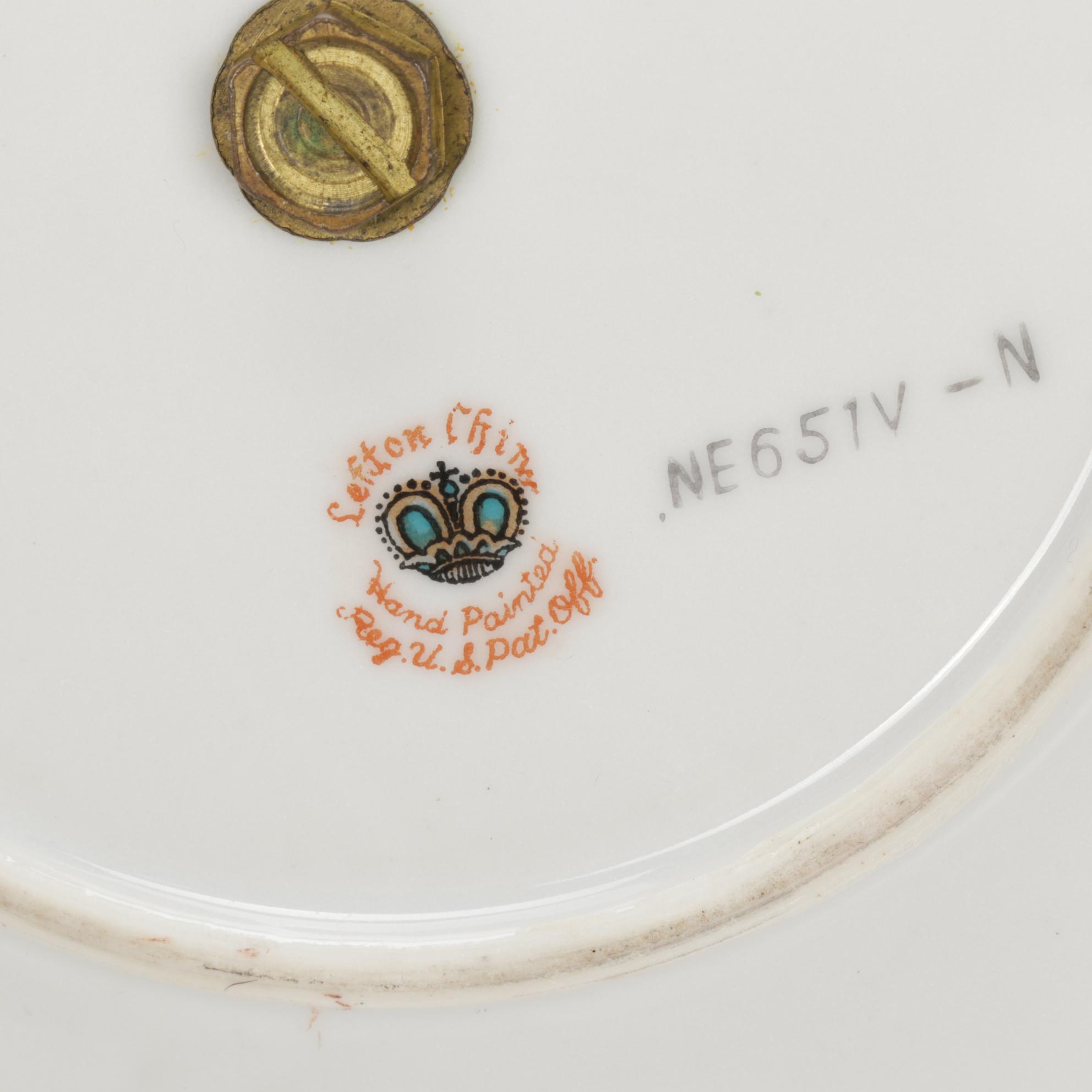 Tiffin-Franciscan "Minton" Cocktail Coupes and Other Porcelain Tableware