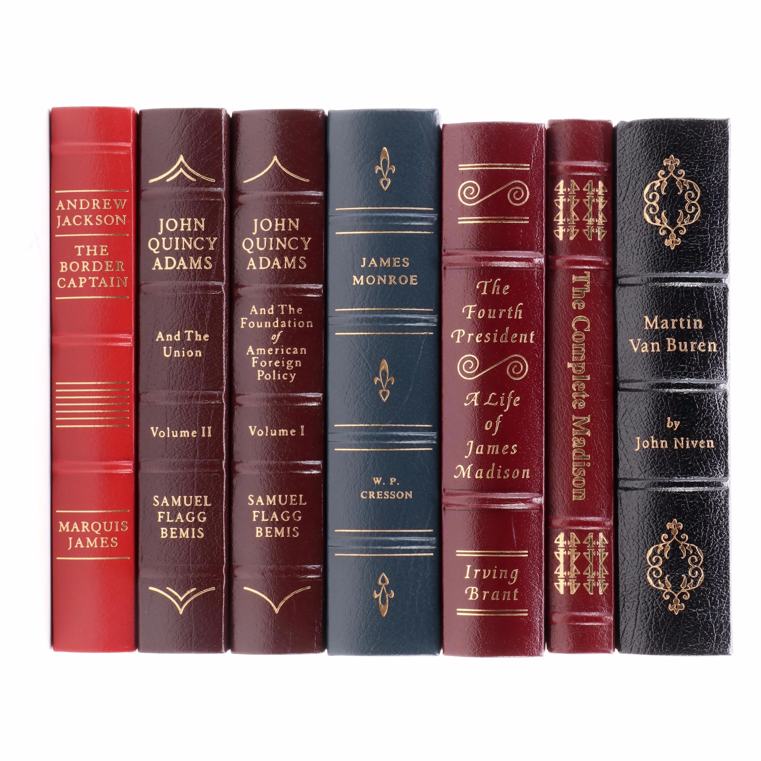 Easton Press Presidential Biographies Including "John Quincy Adams" Vol. I–II