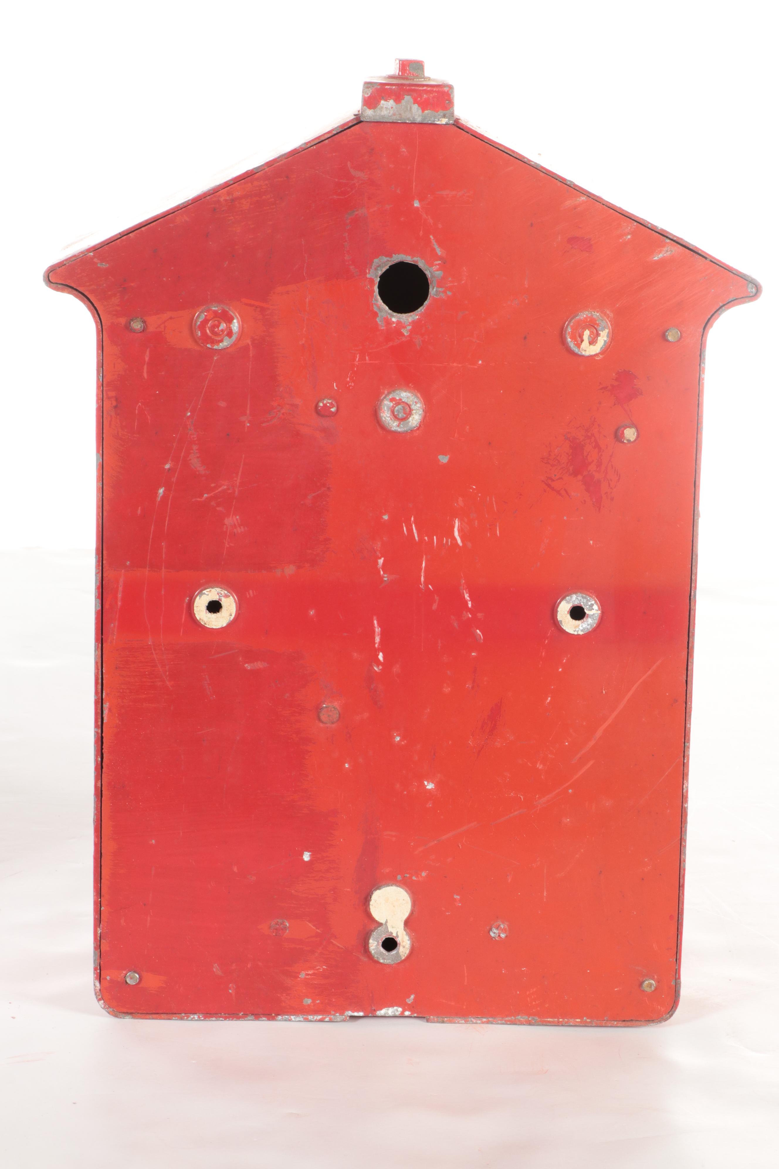 Gamewell Cast iron Fire Alarm "Pull Down" Emergency Boxes, Early/Mid 20th C.
