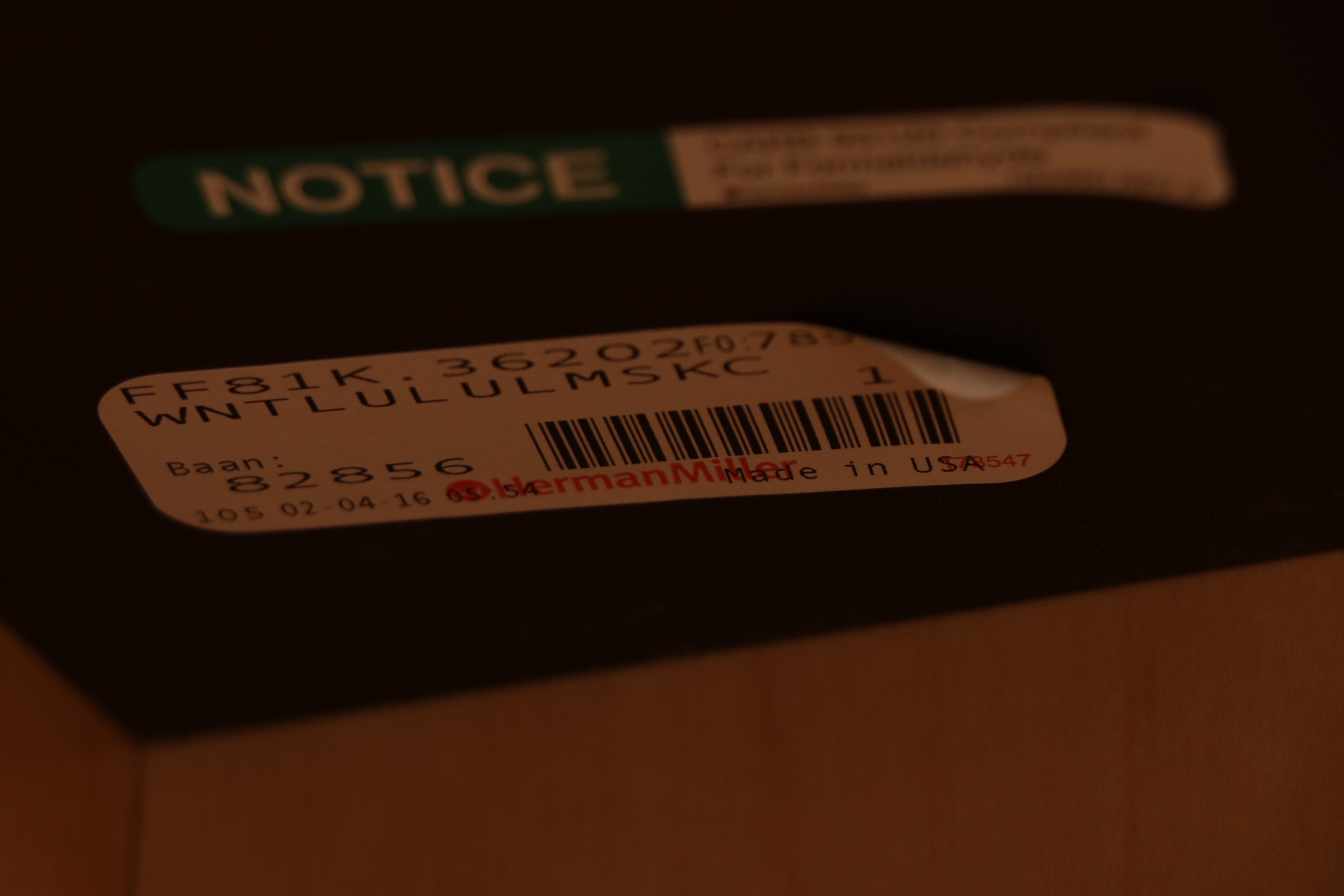 Contemporary Herman Miller Two-Section Office Cabinet with Faux Wood  Finish