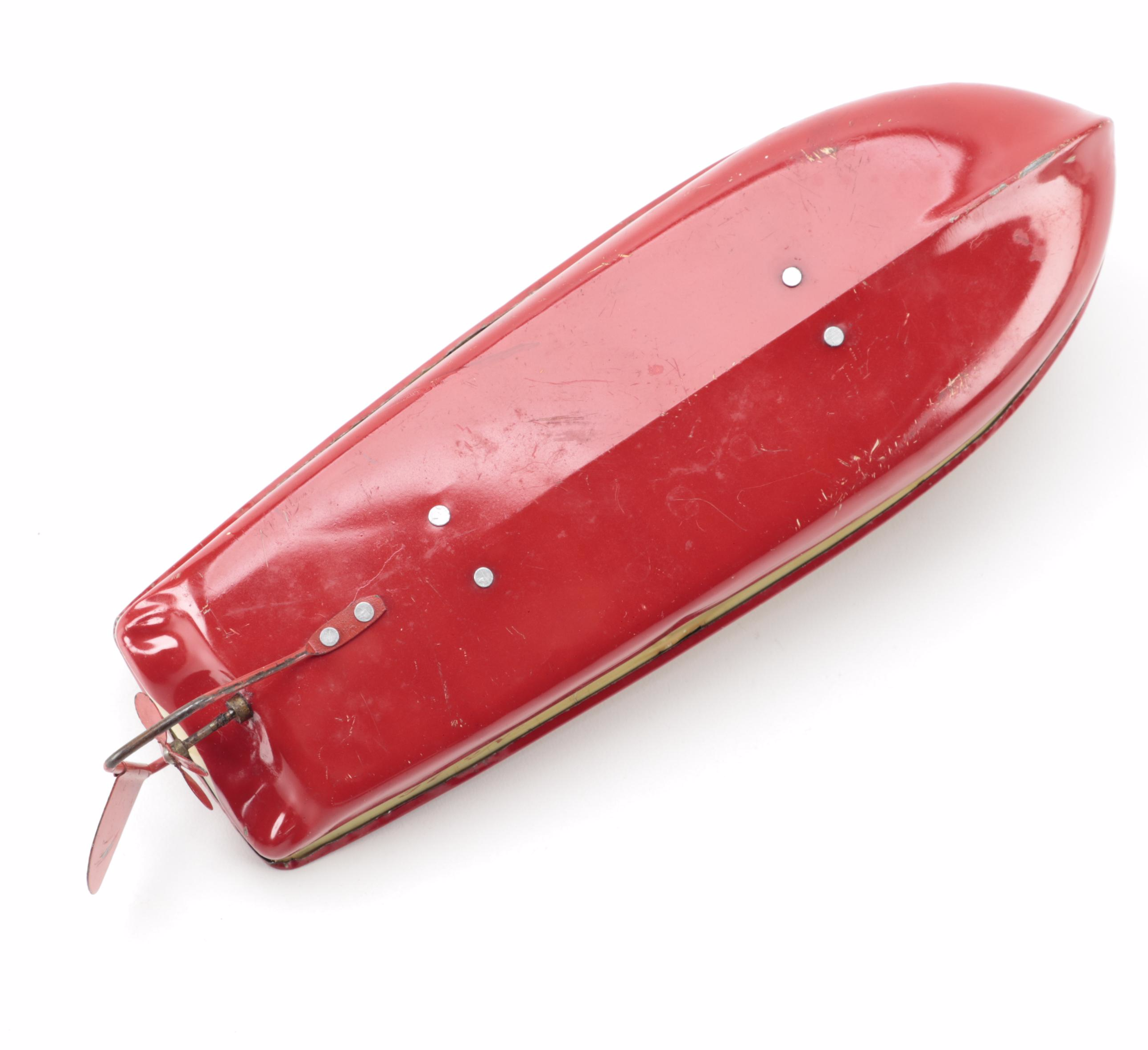 Nomura "Sea Queen" Tin Litho Wind-Up Boat, Japan