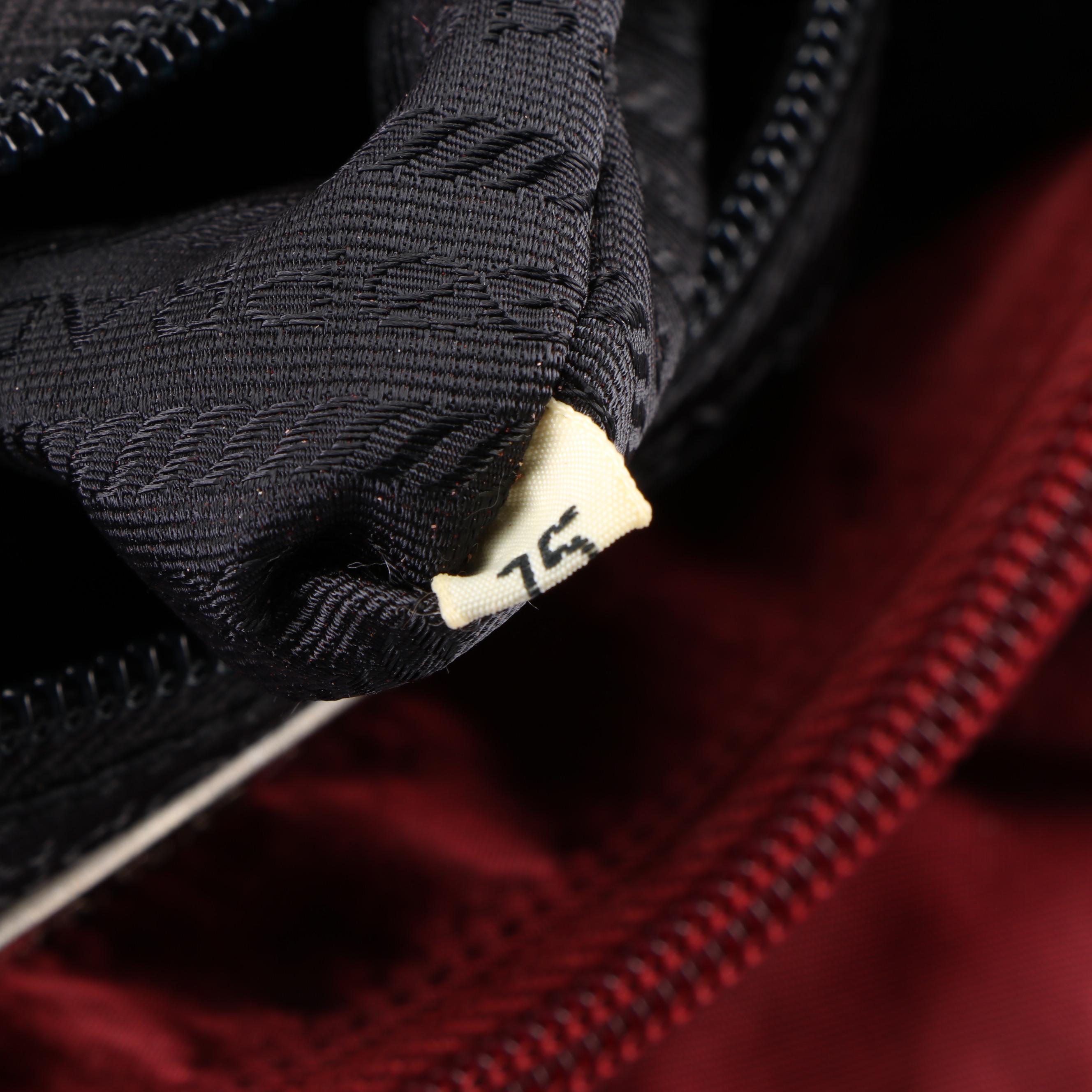 Prada Small Handbag in Red Tessuto Nylon