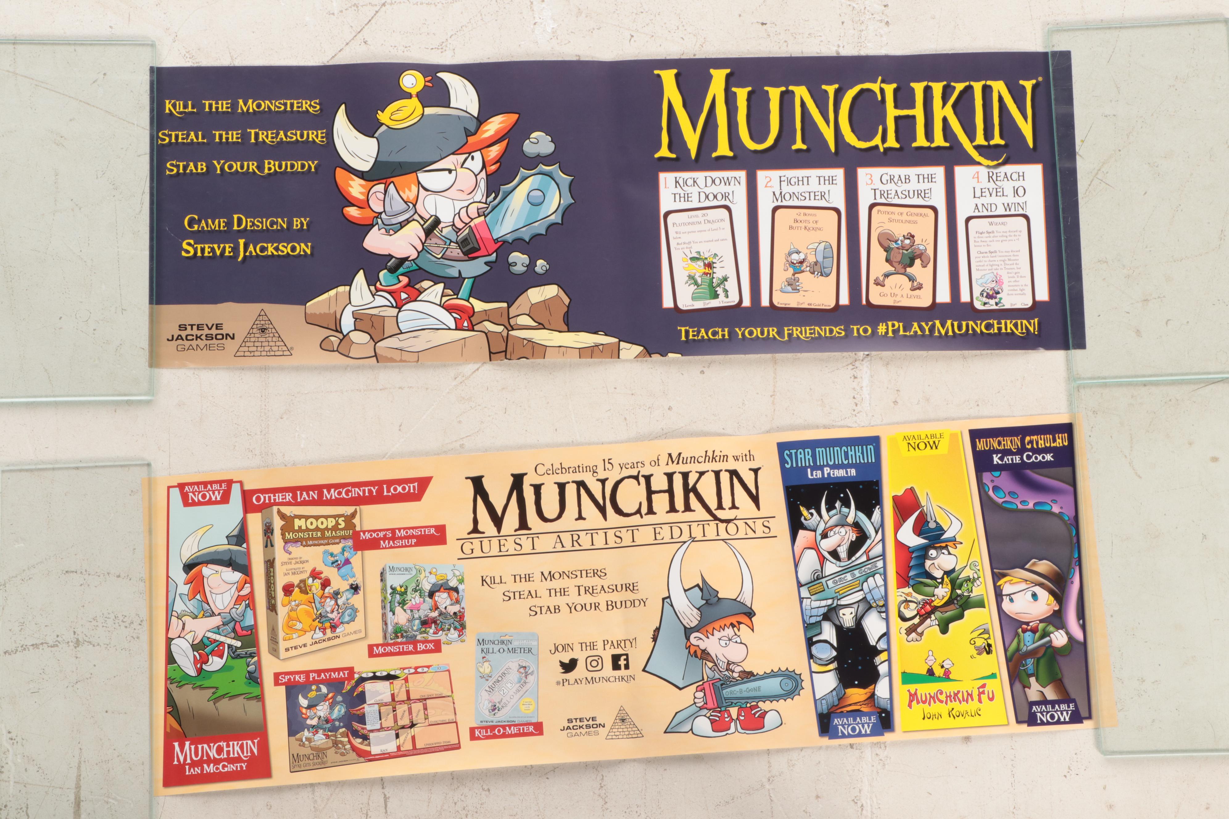 Top Loaders and Posters Featuring Superheroes, Movies, Games, Promos