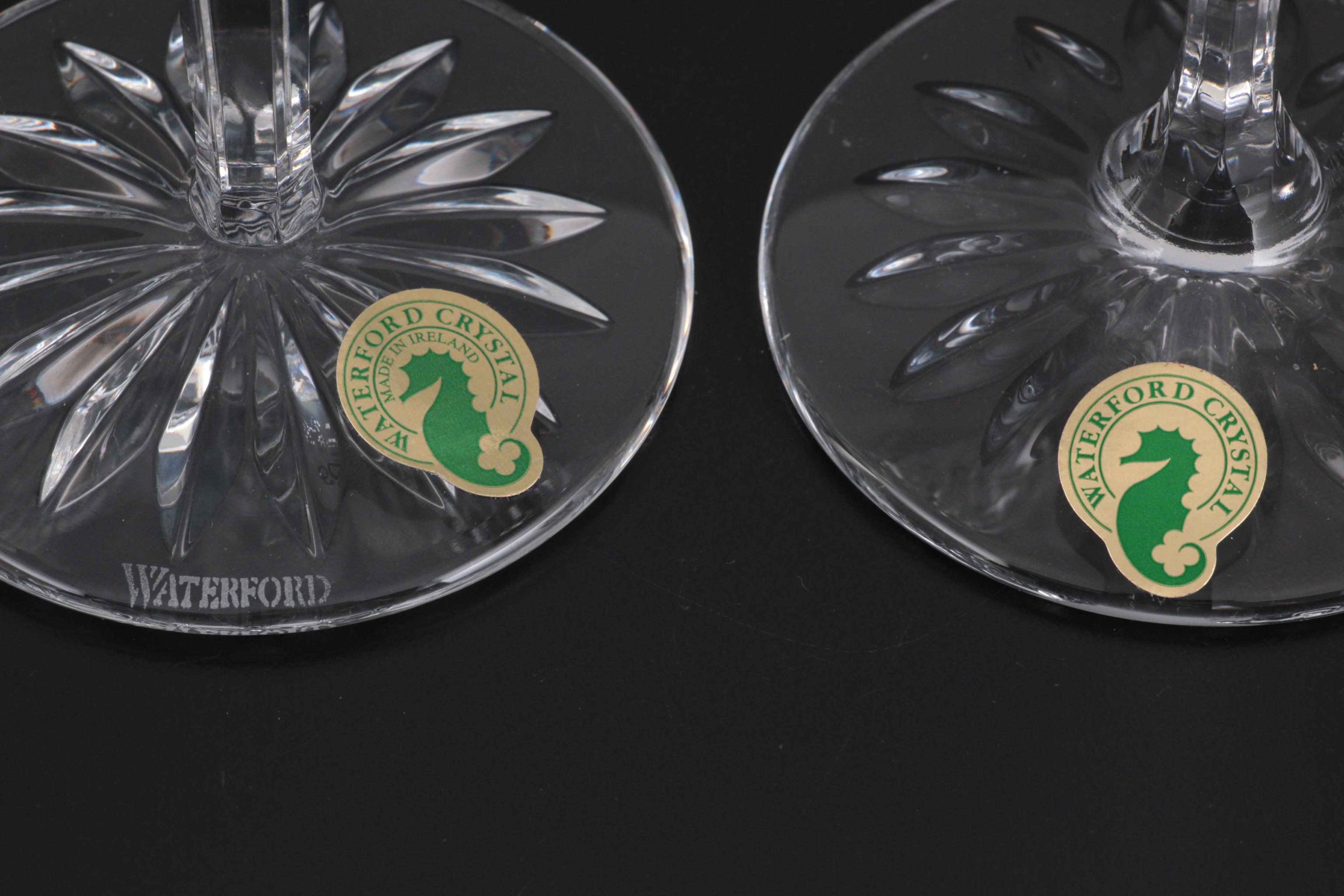 Waterford Crystal "The 12 Days of Christmas" Champagne Flutes