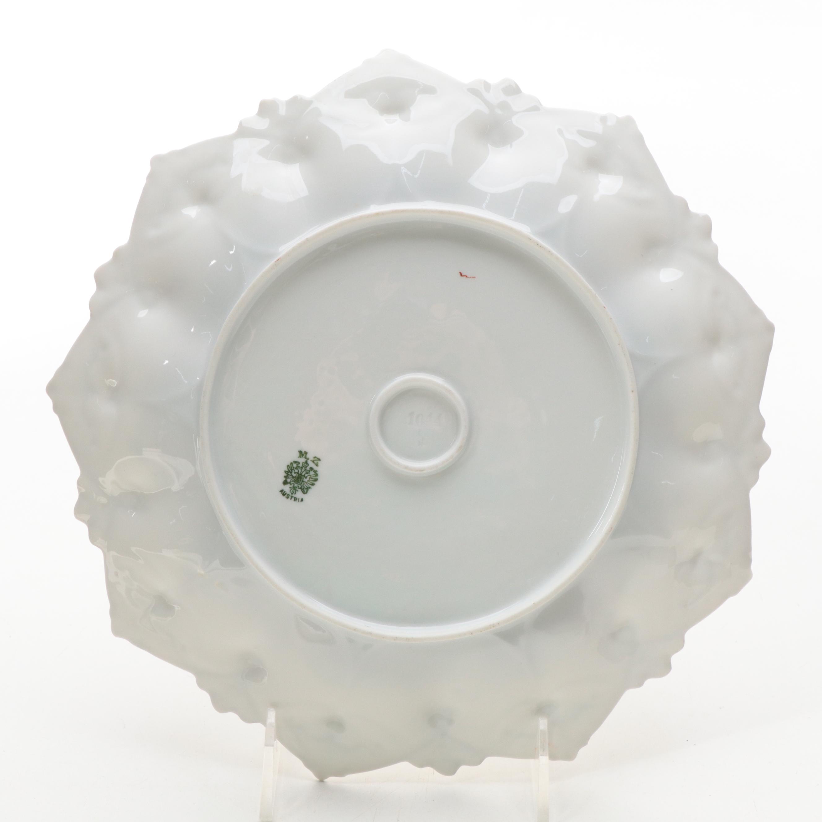 Haviland Limoges, M. Z. Austria, and Other Porcelain Dinnerware