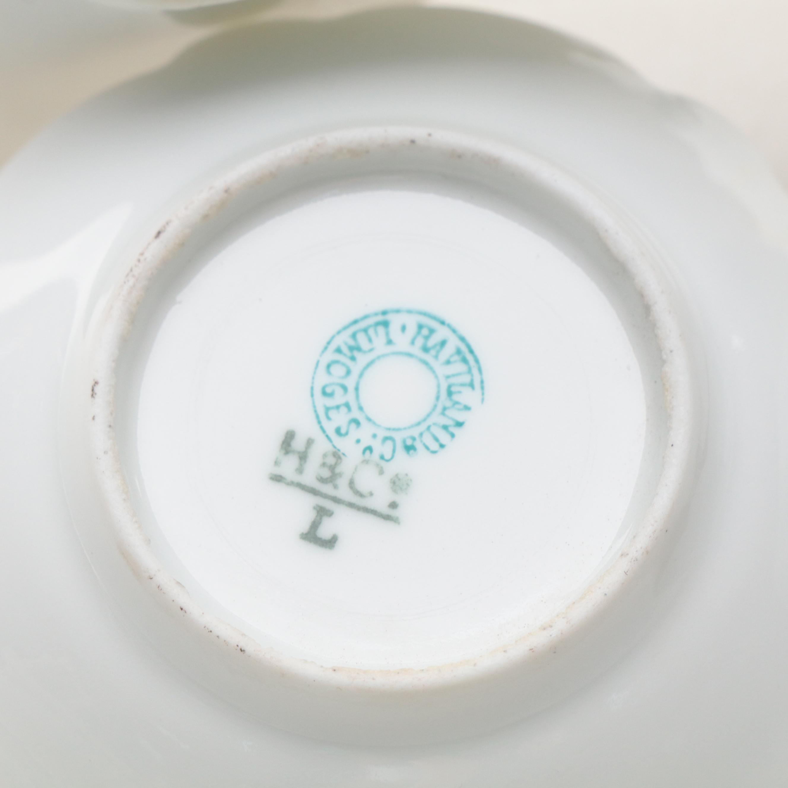 Haviland Limoges, M. Z. Austria, and Other Porcelain Dinnerware