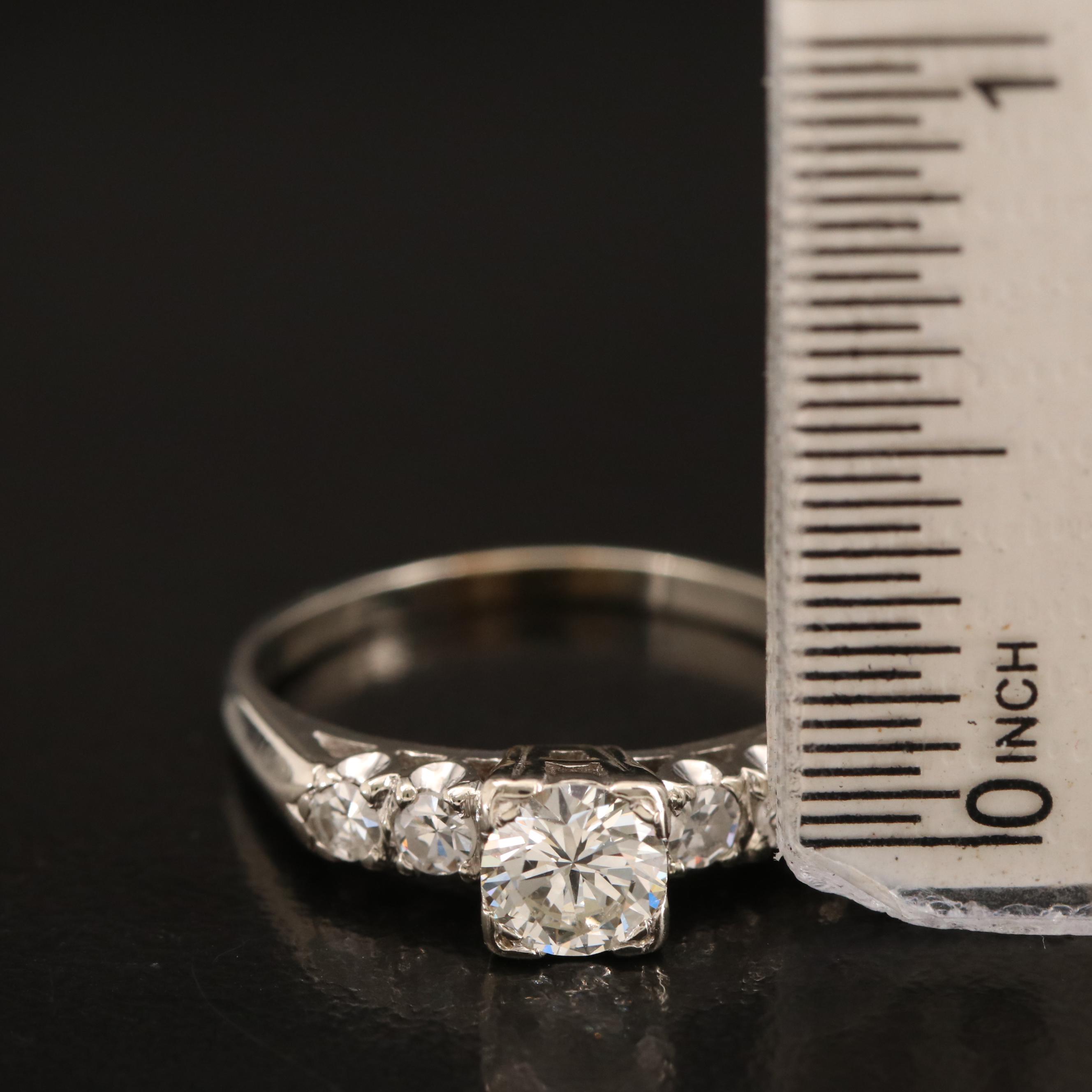14K 0.74 CTW Diamond Ring