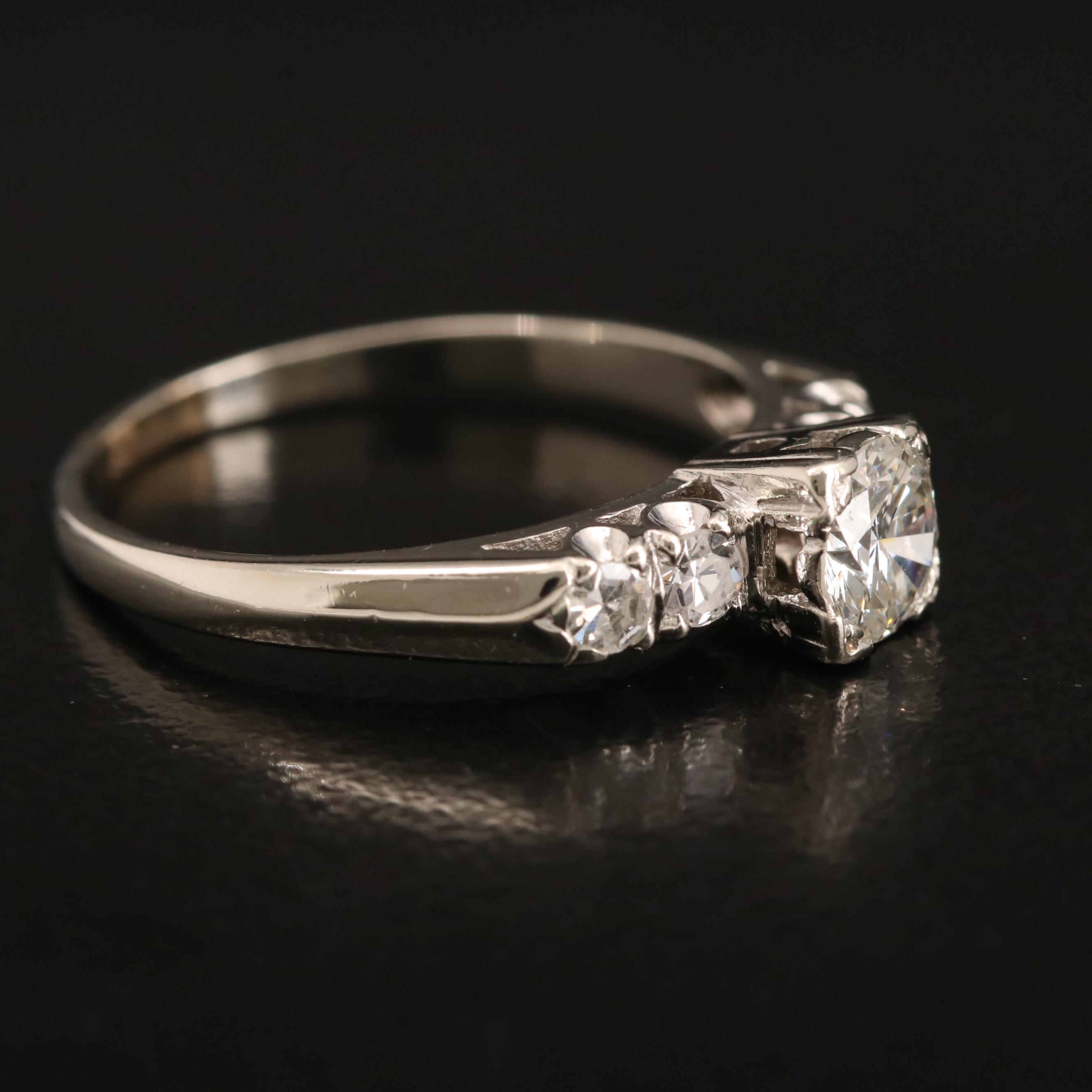 14K 0.74 CTW Diamond Ring