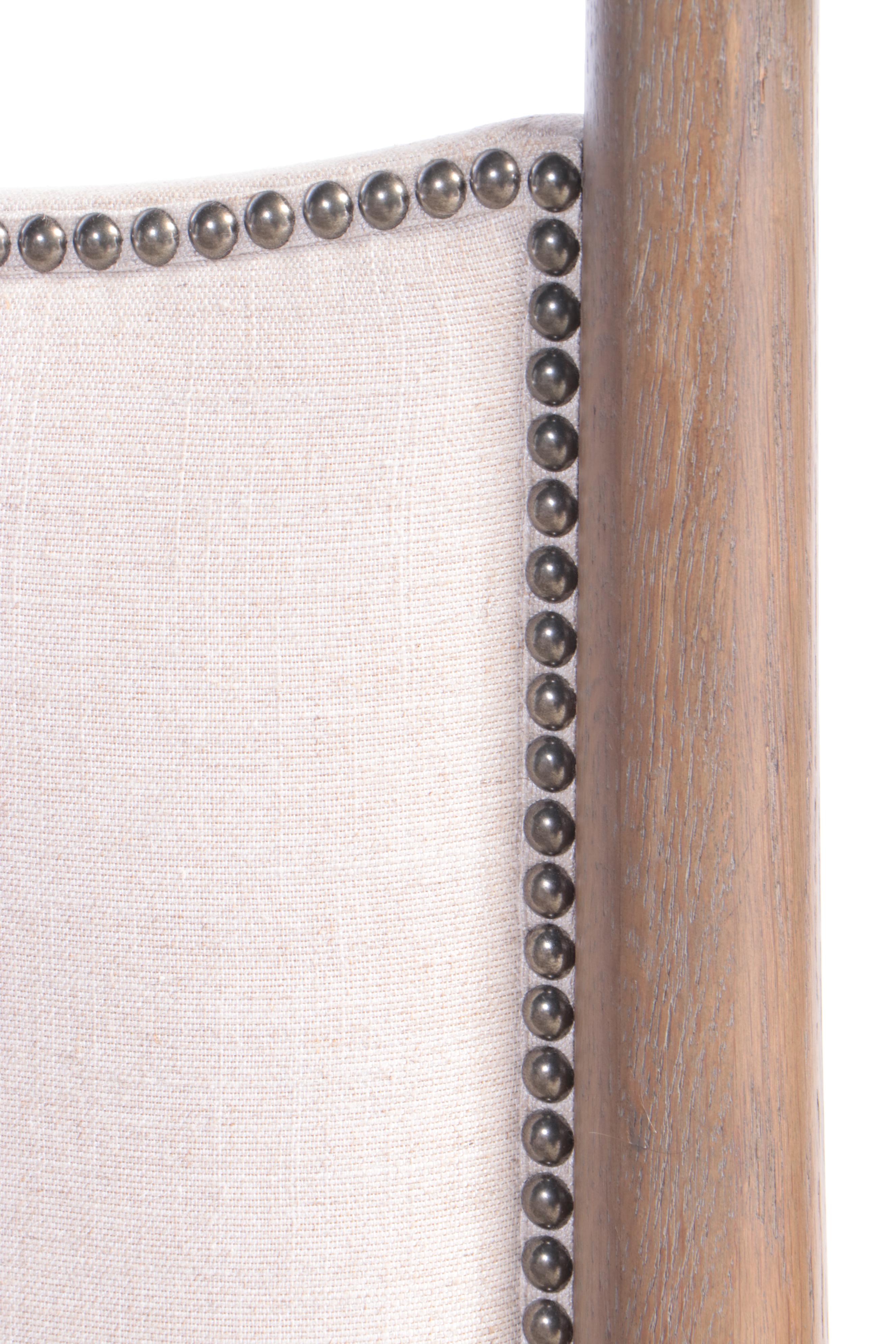 Bernhardt "Auberge" Weathered Oak Four-Post King Size Bed