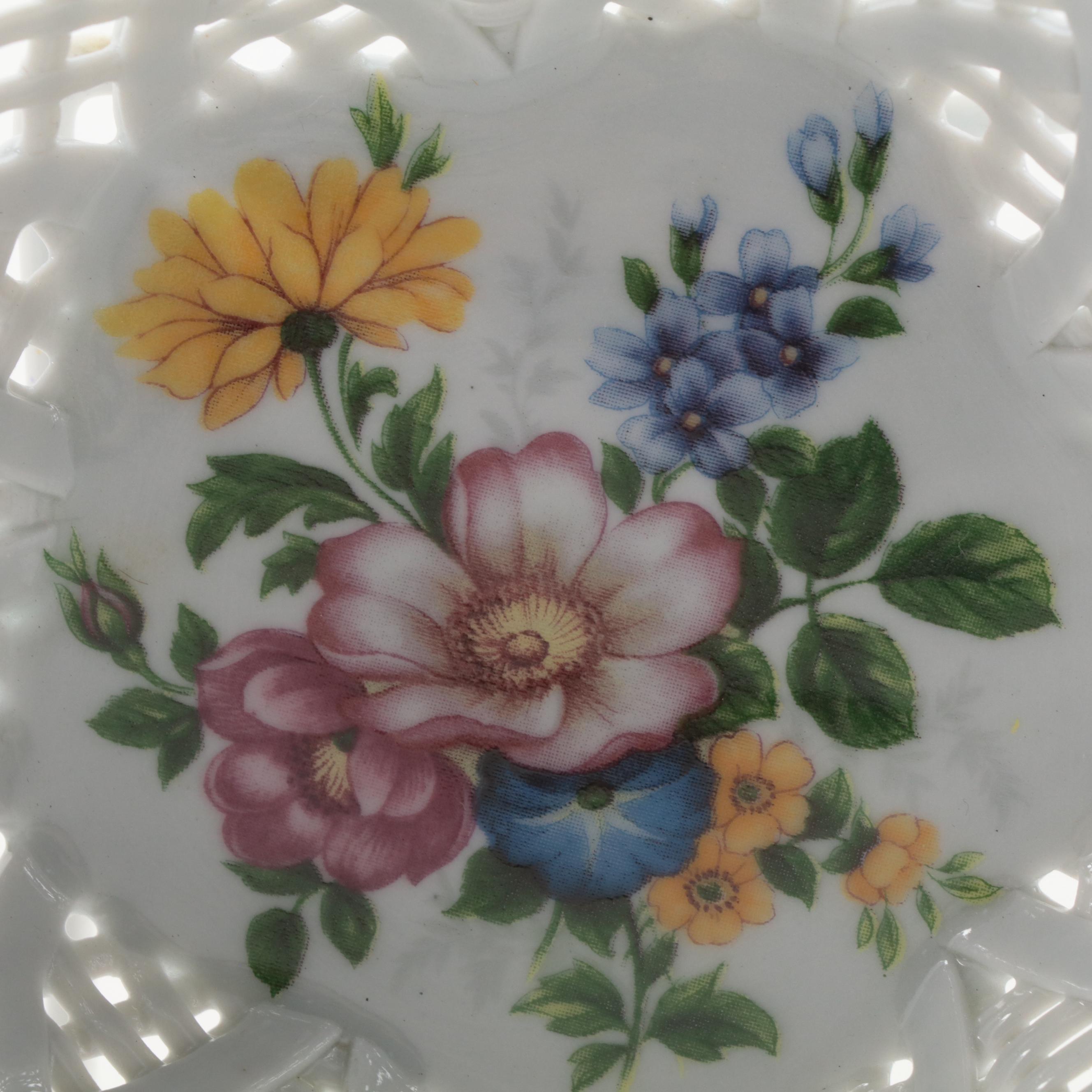 Cluj-Napoca and Other Romanian Porcelain Latticework and Reticulated Bowls