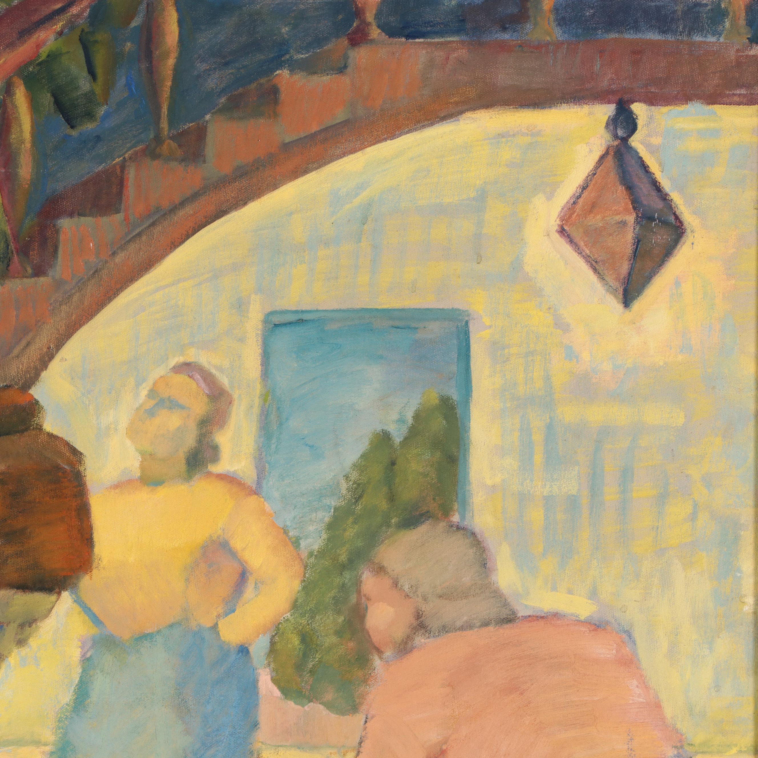 Elizabeth Ogilby Oil Painting "The Artist's Atelier," 1939