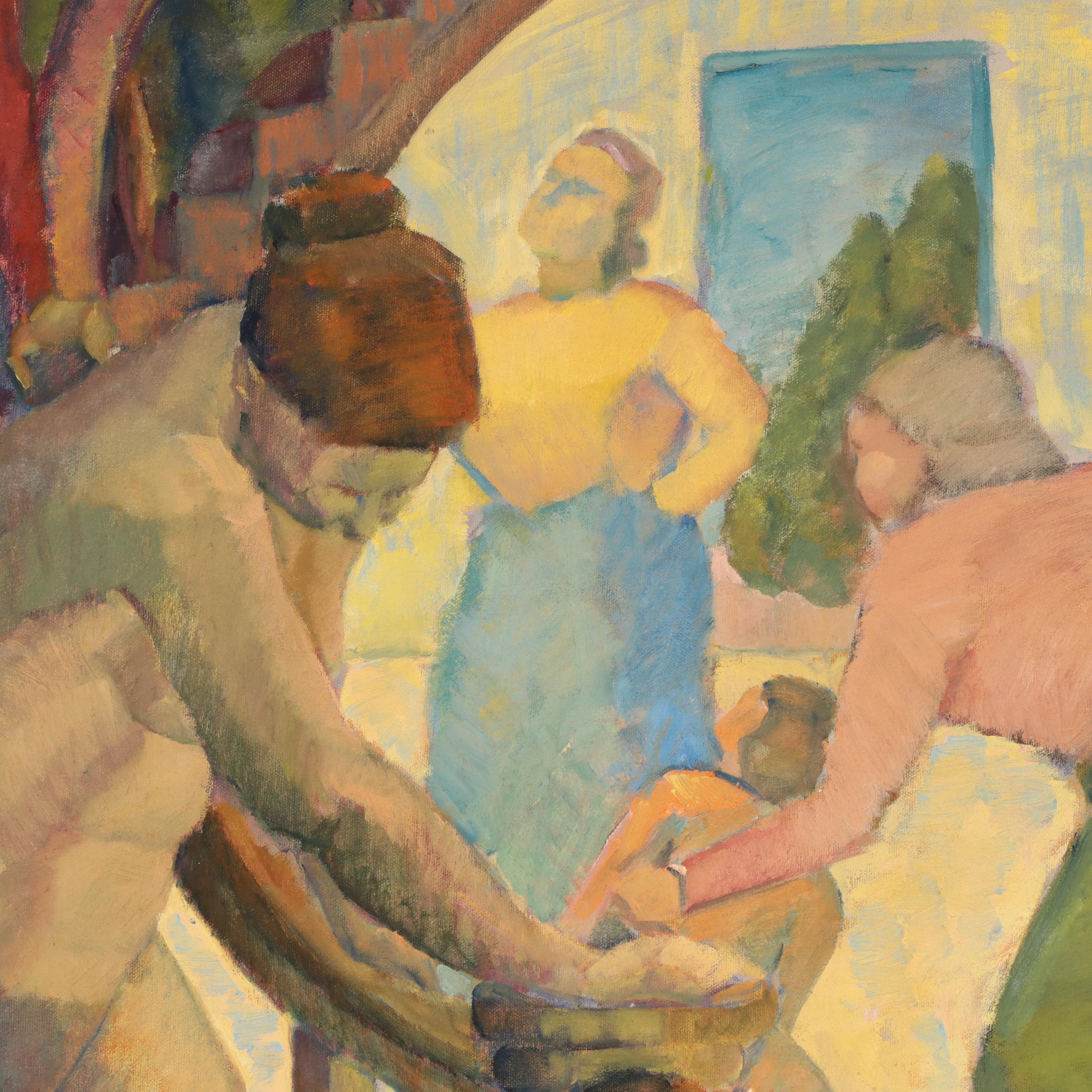 Elizabeth Ogilby Oil Painting "The Artist's Atelier," 1939