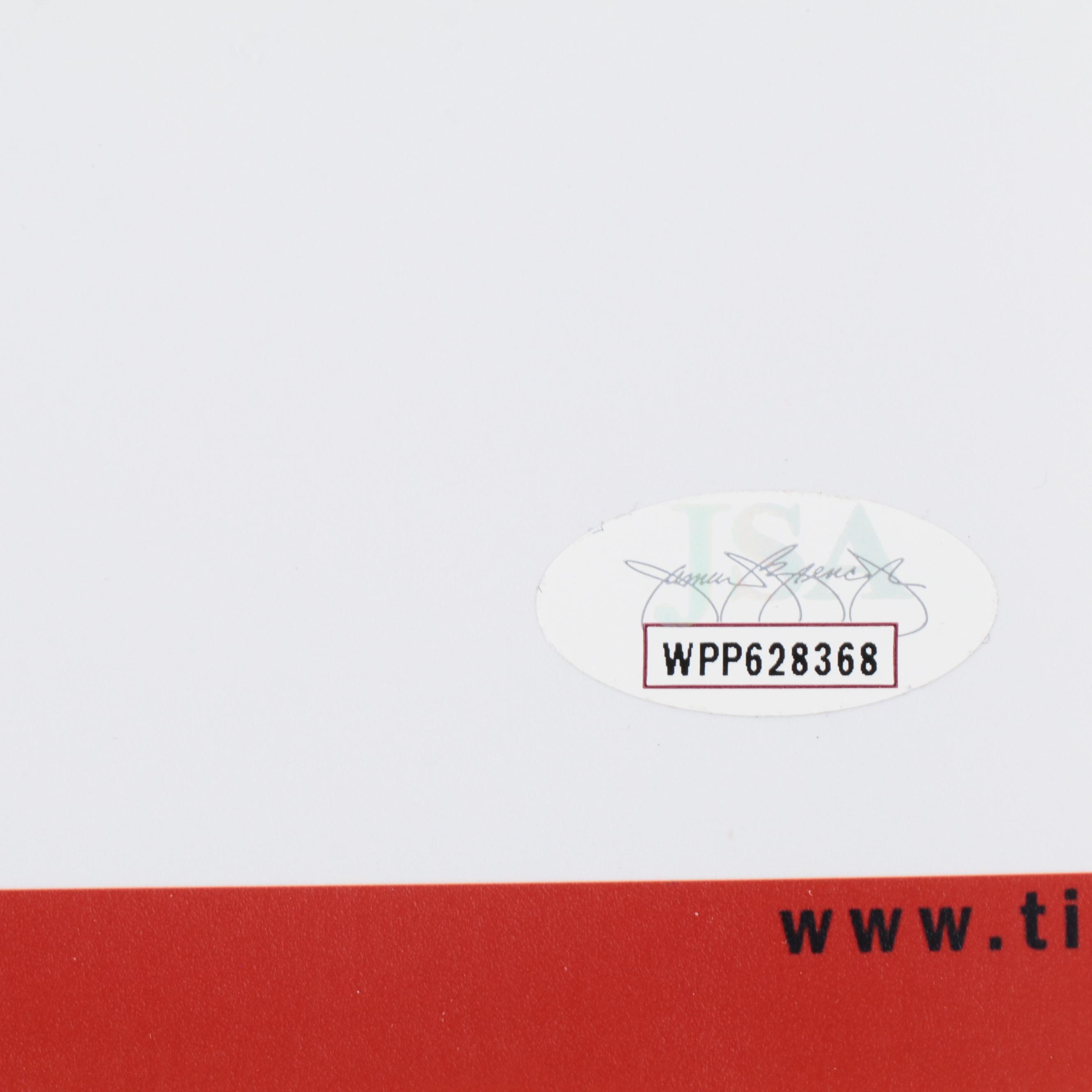 Robert O'Neill Signed "Never Quit" Osama Bin Laden "Time" Poster Print, JSA