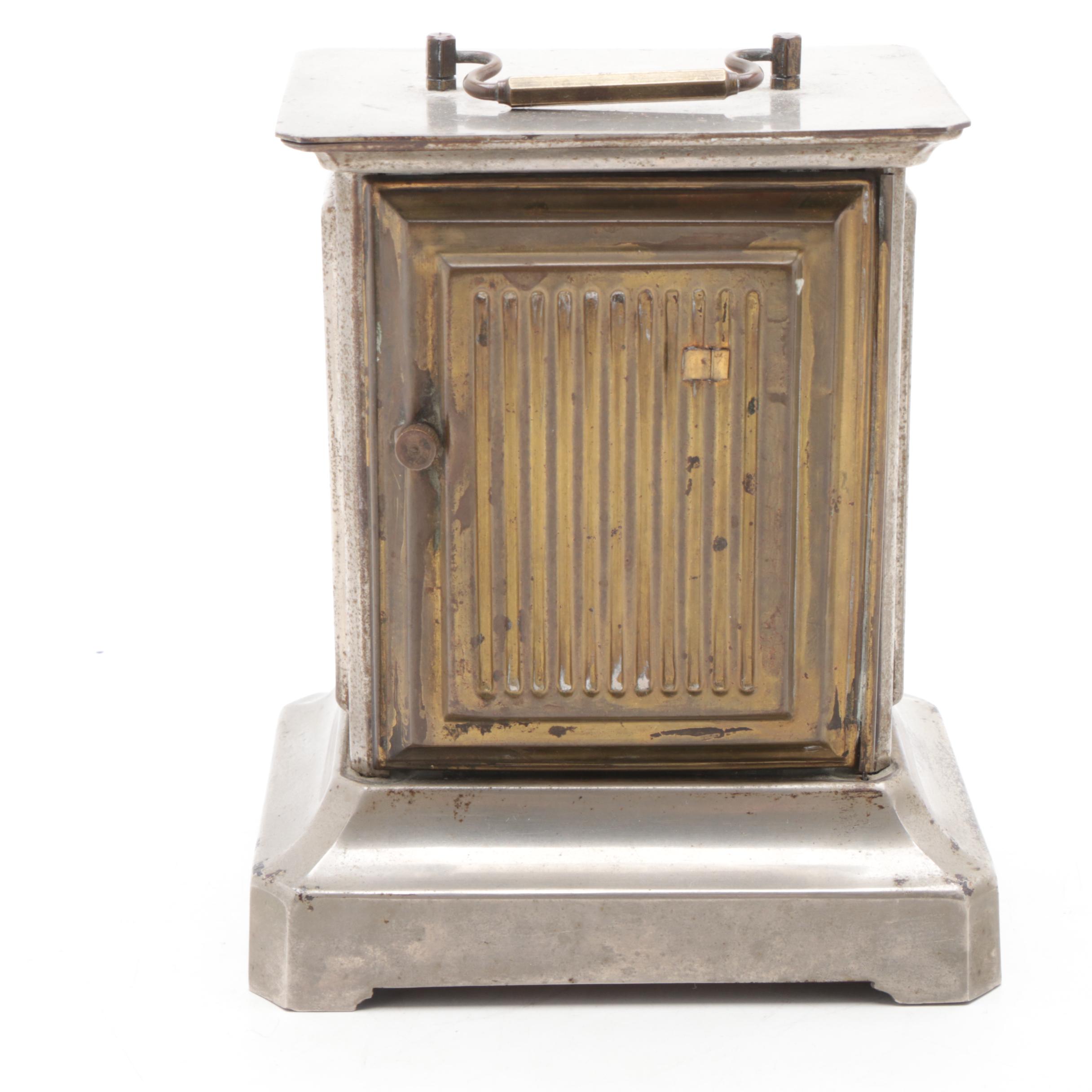 Friedrich Mauthe and Waterbury Clock Co. Carriage Clocks, Early 20th Century