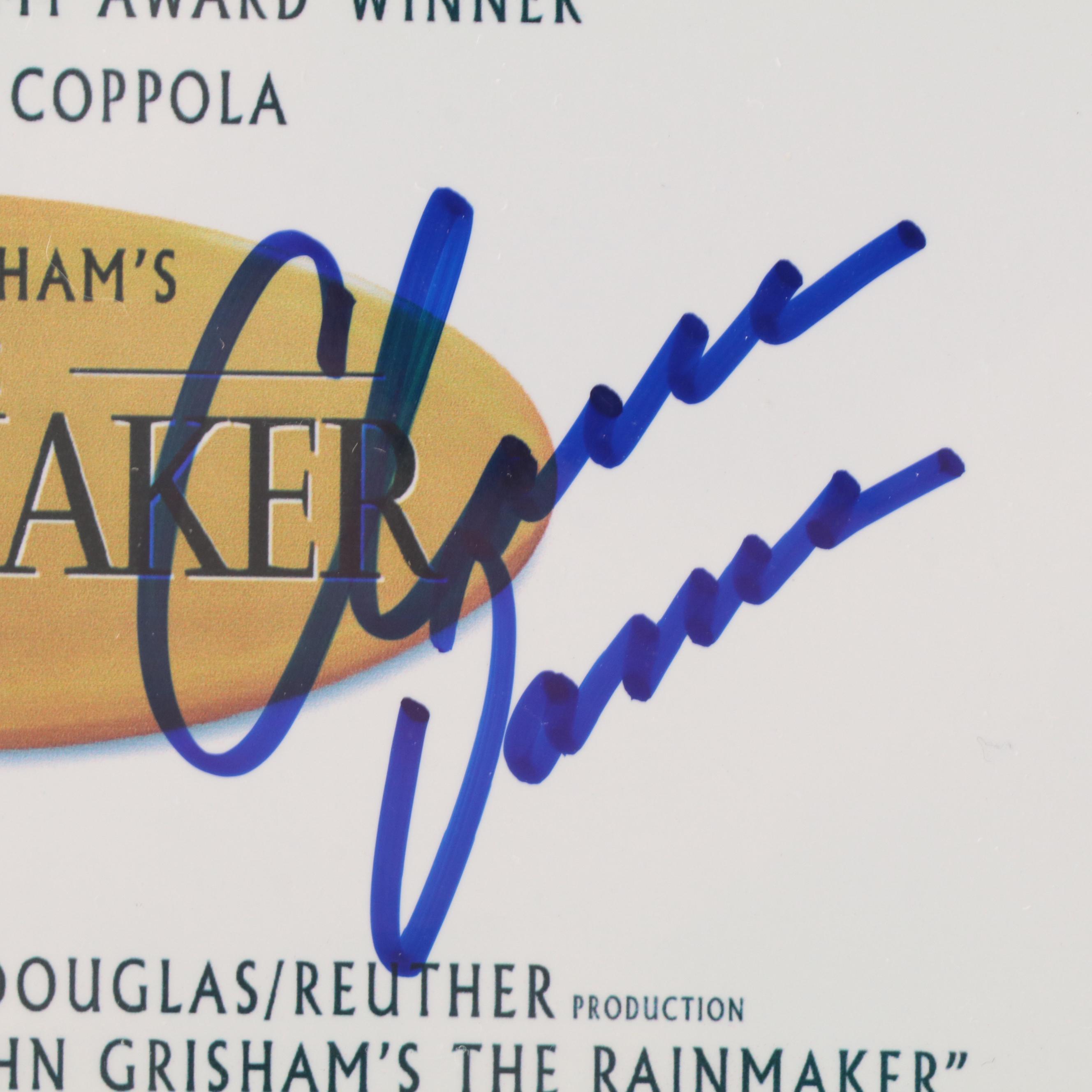 Jon Voight, Matt Damon, Danny Devito, Others Signed "The Rainmakers" Movie Print