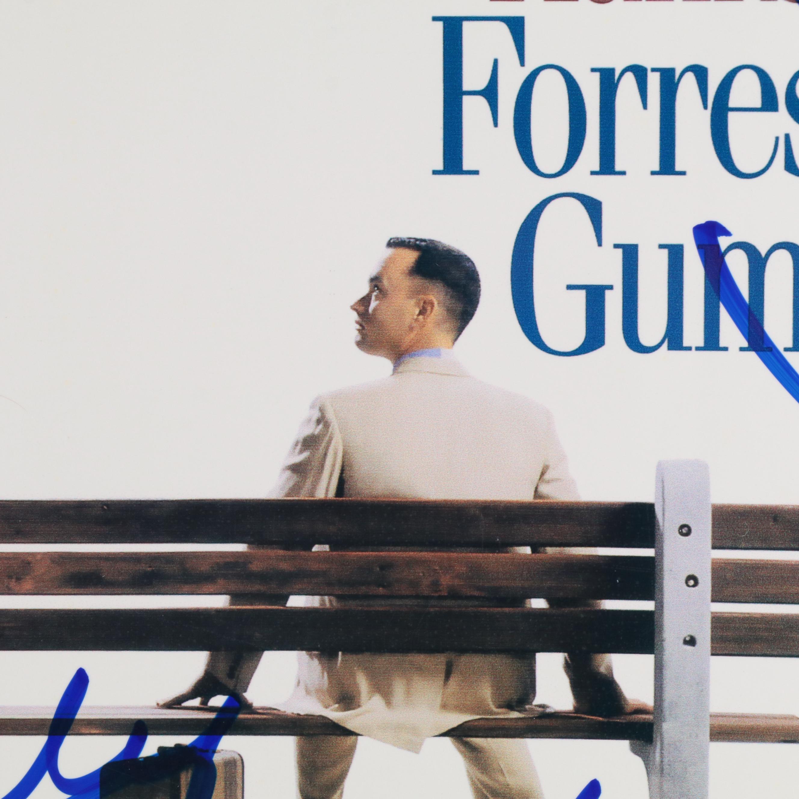 Tom Hanks, Sally Field, and Gary Sinise Signed "Forrest Gump" Movie Print