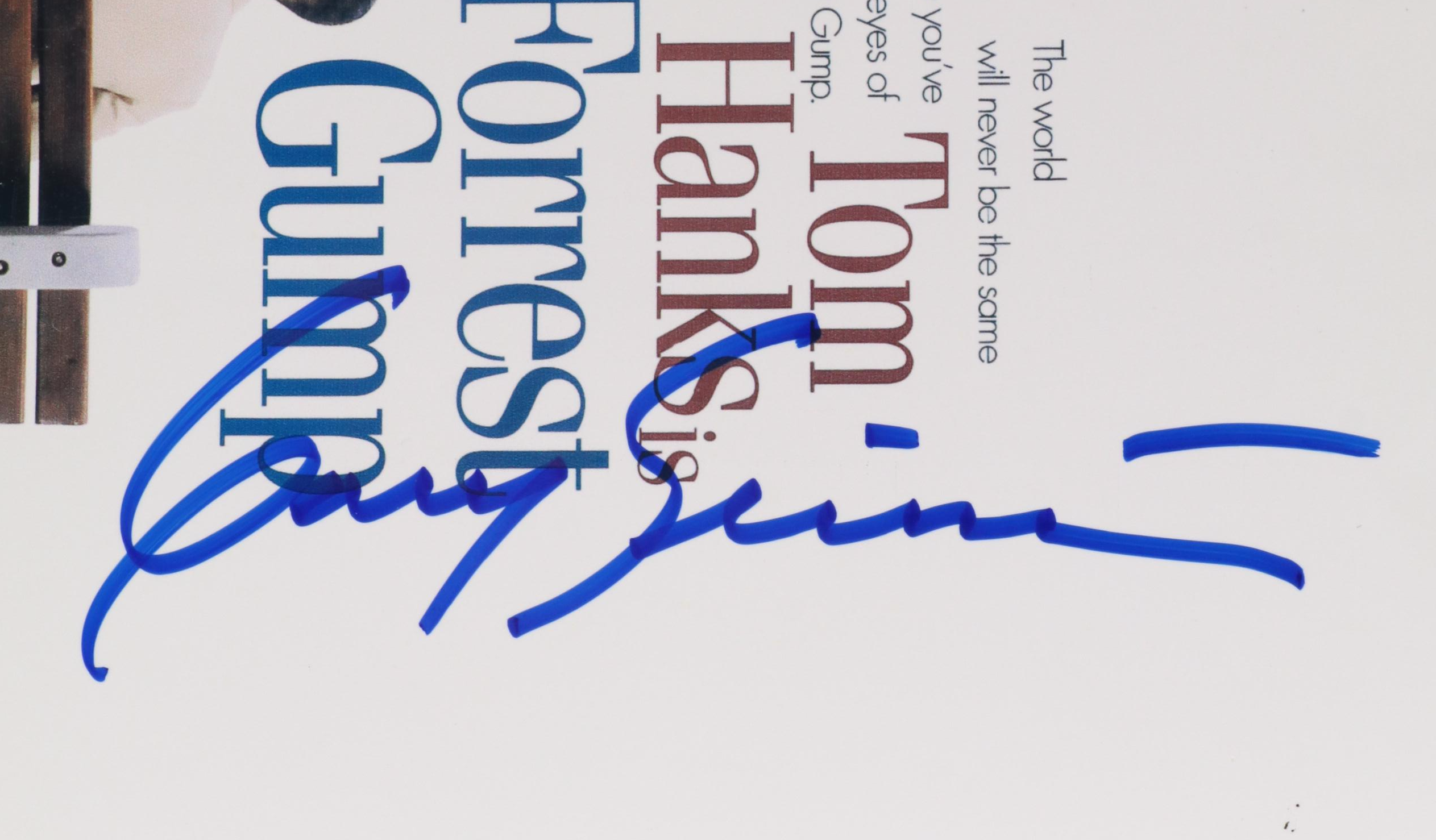 Tom Hanks, Sally Field, and Gary Sinise Signed "Forrest Gump" Movie Print