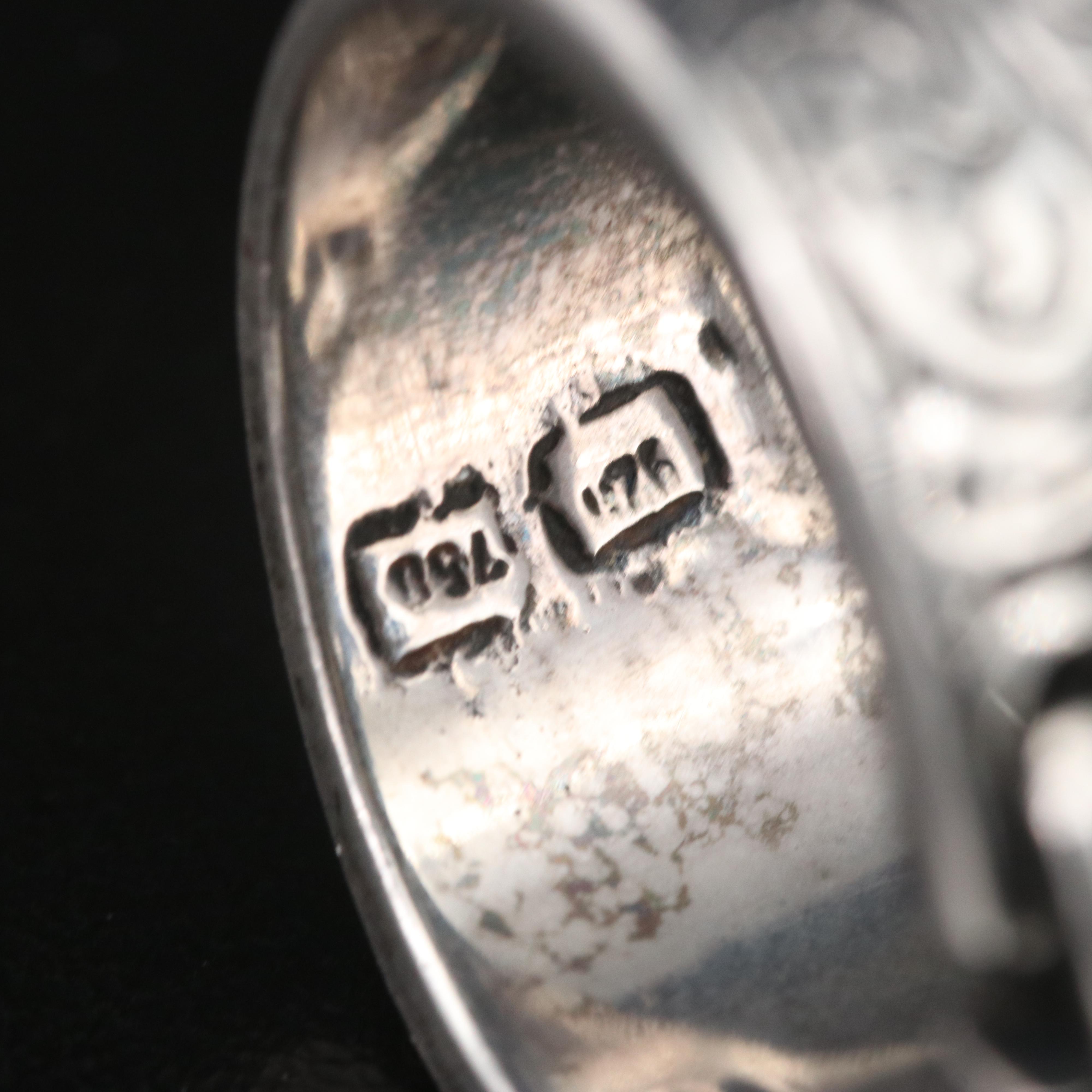 Konstantino Sterling Ring with 18K Maltese Cross Accent