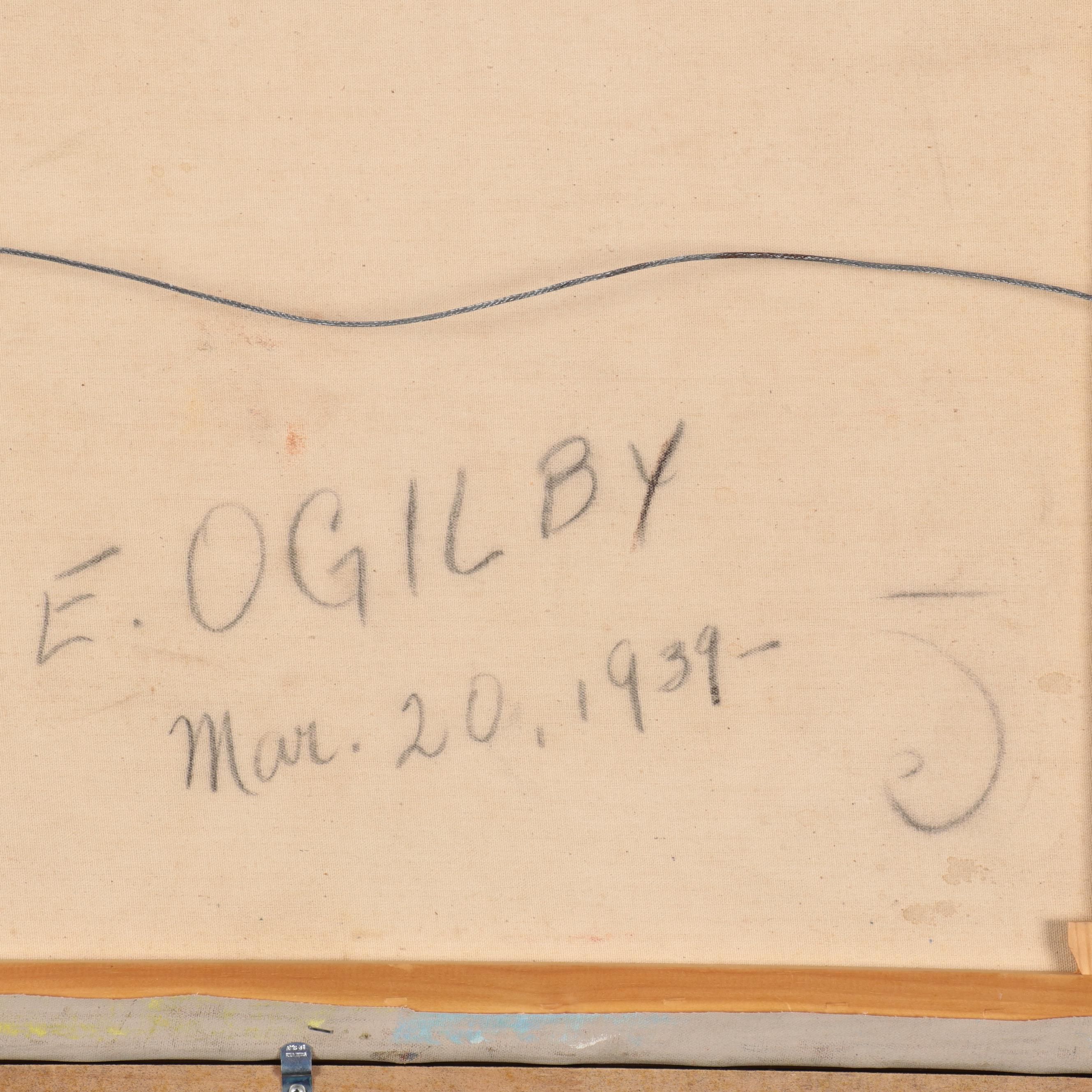 Elizabeth Ogilby Oil Painting "The Artist's Atelier," 1939