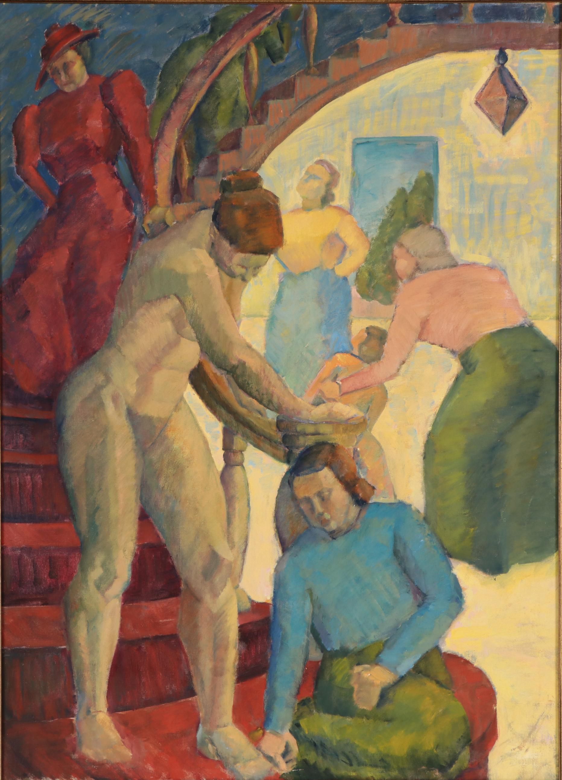 Elizabeth Ogilby Oil Painting "The Artist's Atelier," 1939