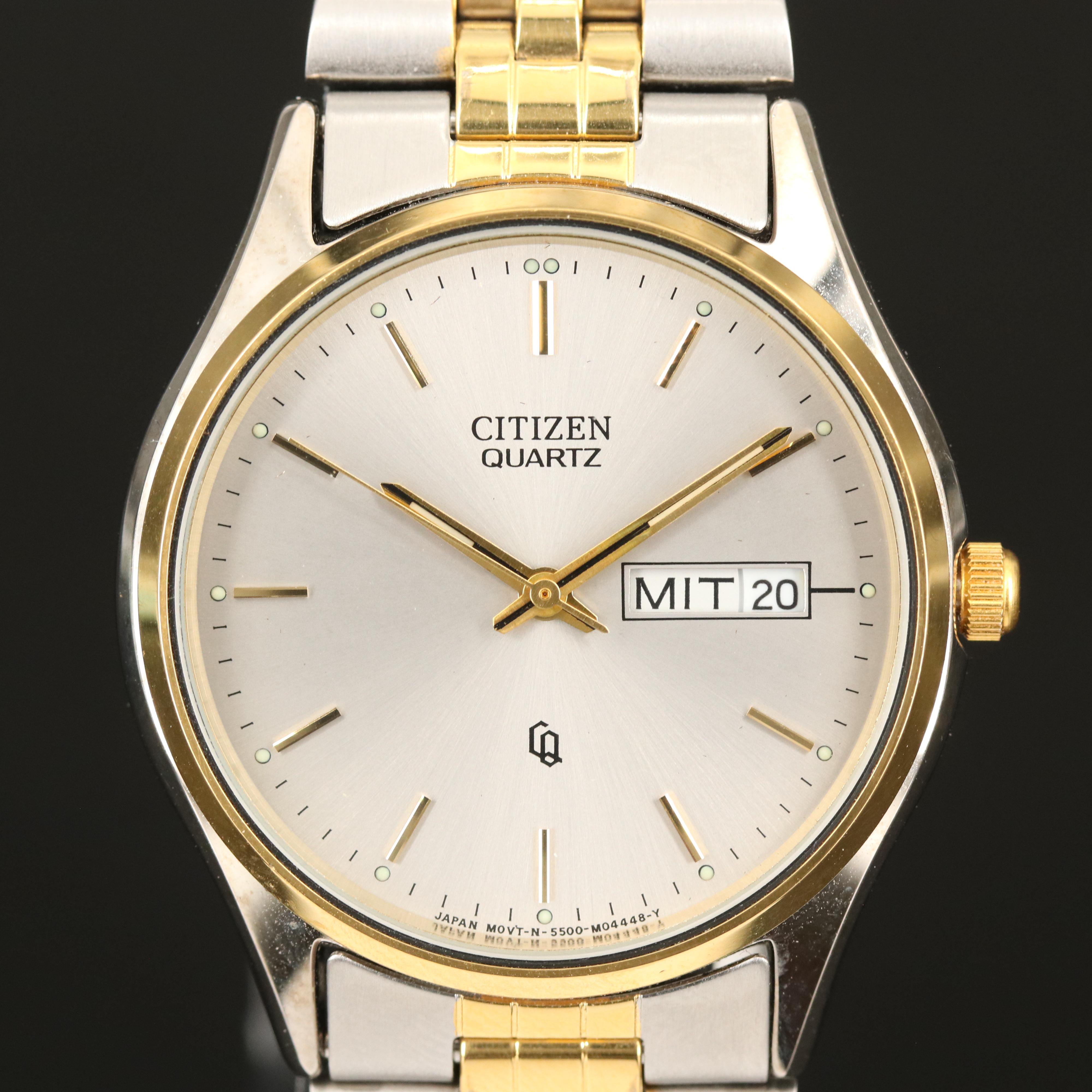 Citizen Two Tone Day/Date Watch