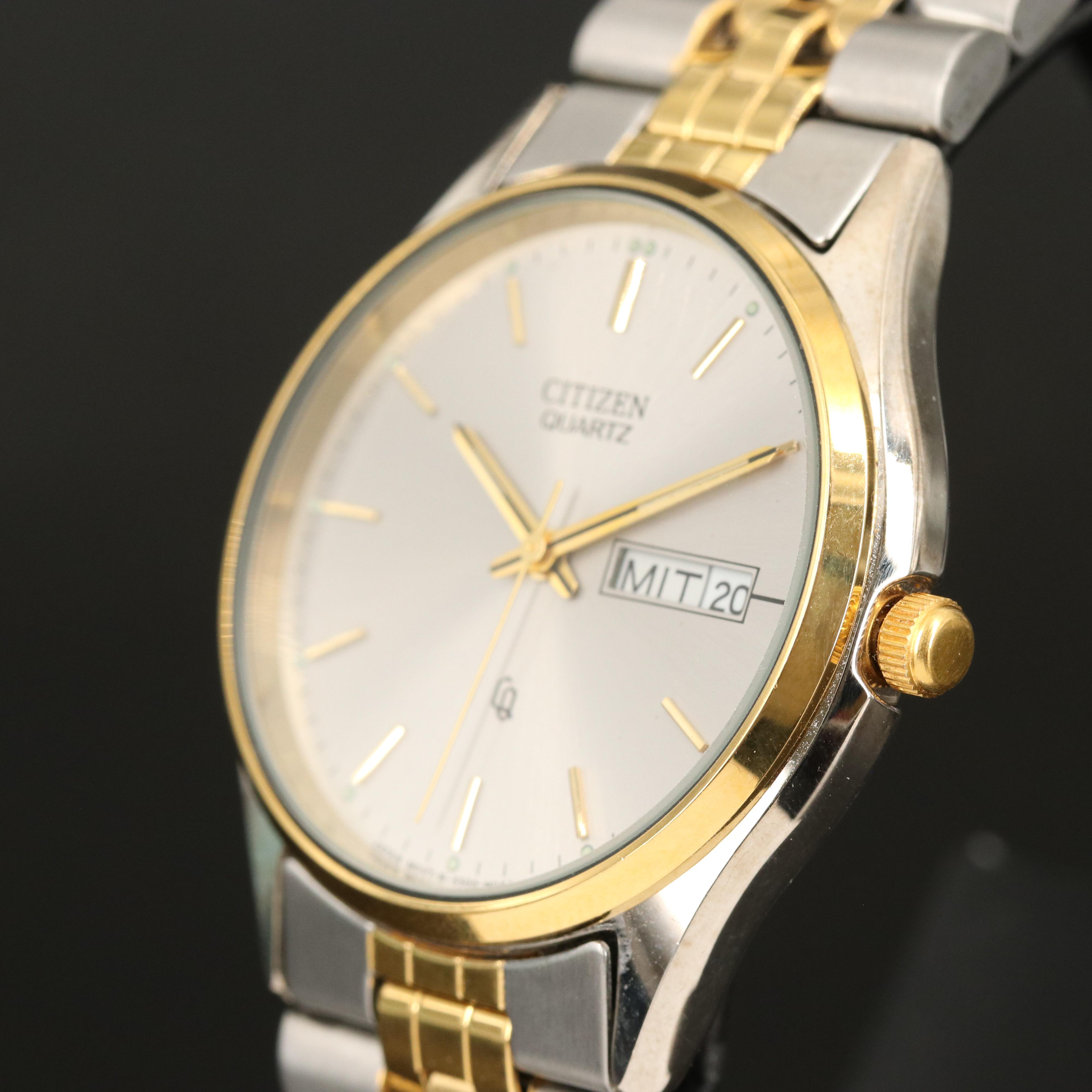 Citizen Two Tone Day/Date Watch