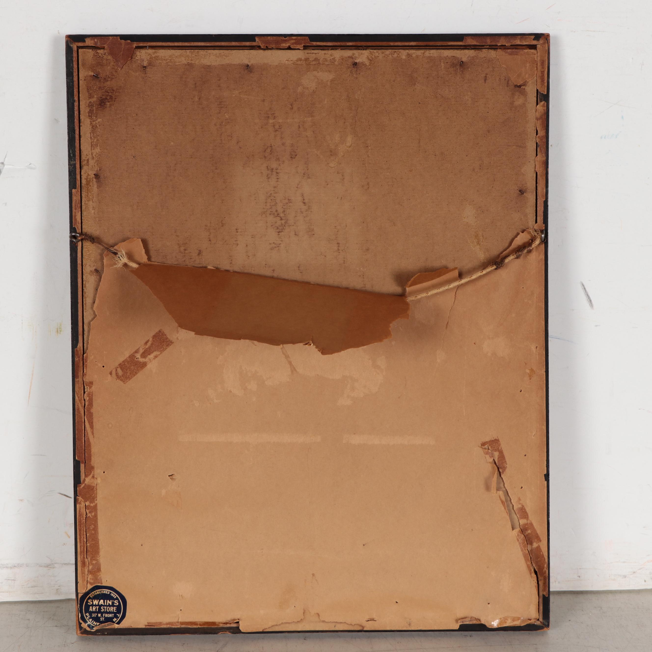 Albany E. Howarth Drypoint Etching "The Mermaid Inn," Circa 1900