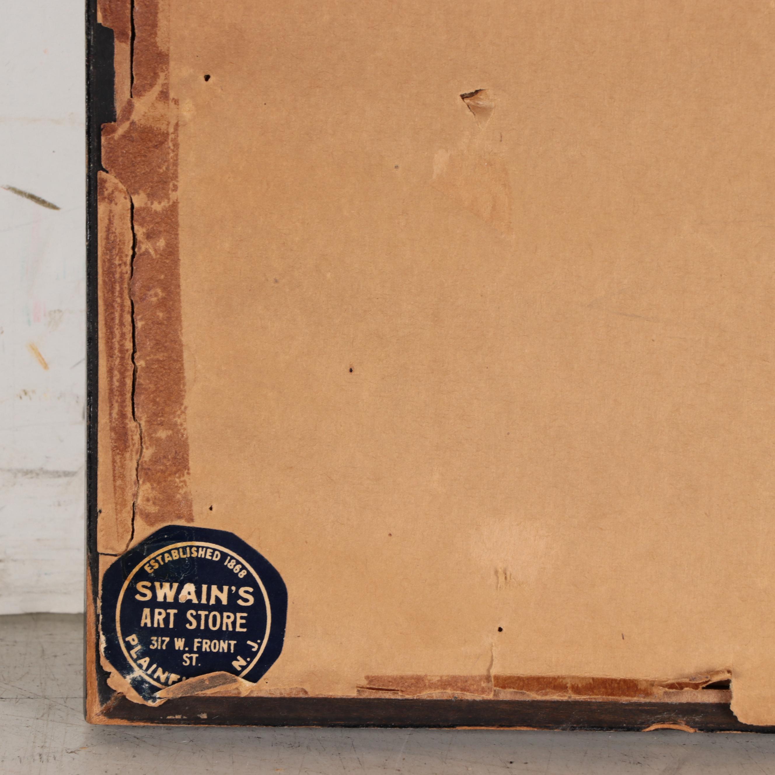 Albany E. Howarth Drypoint Etching "The Mermaid Inn," Circa 1900