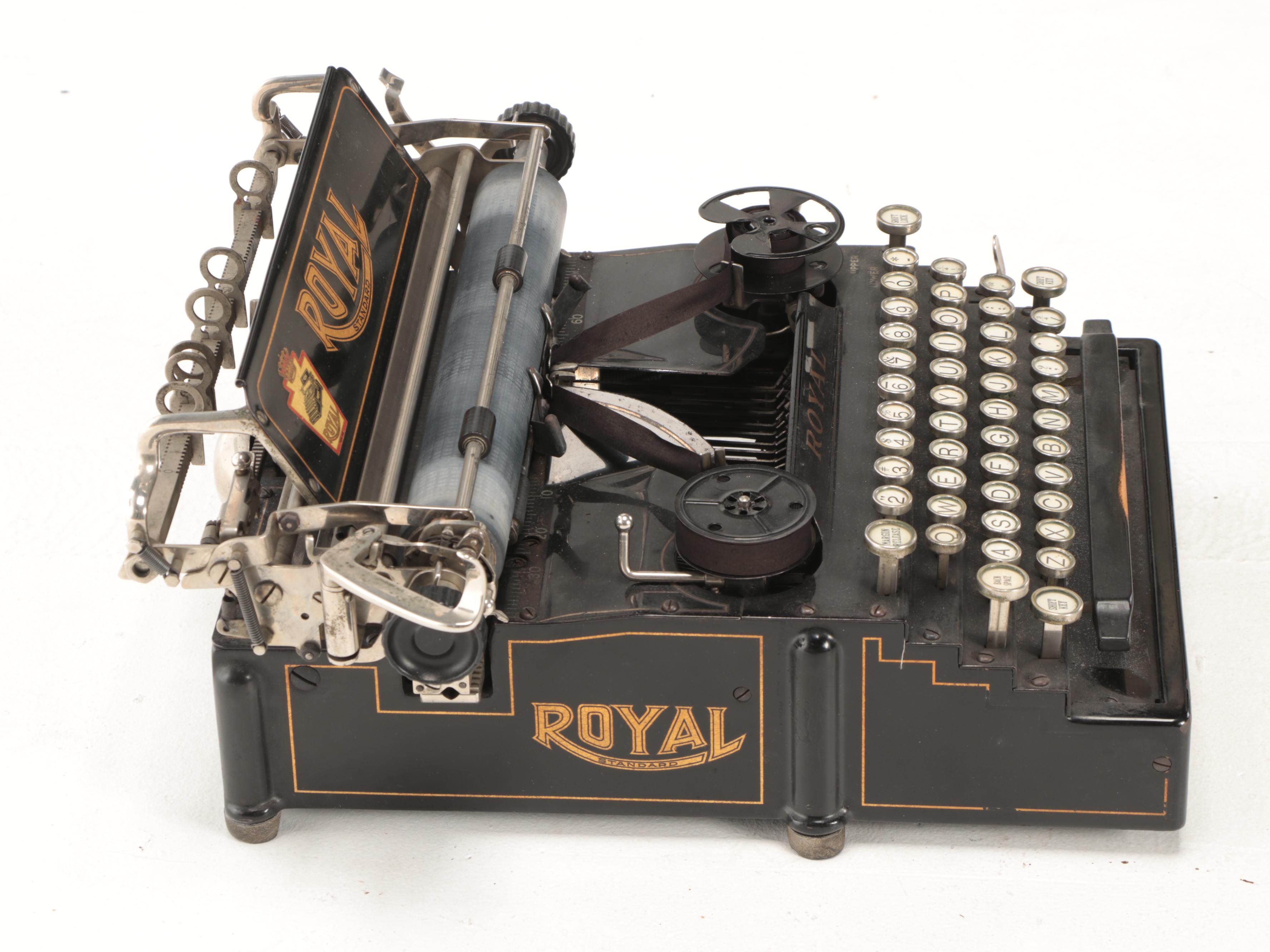 Royal Typewriter Co. No. 5 Typewriter, Early 20th Century
