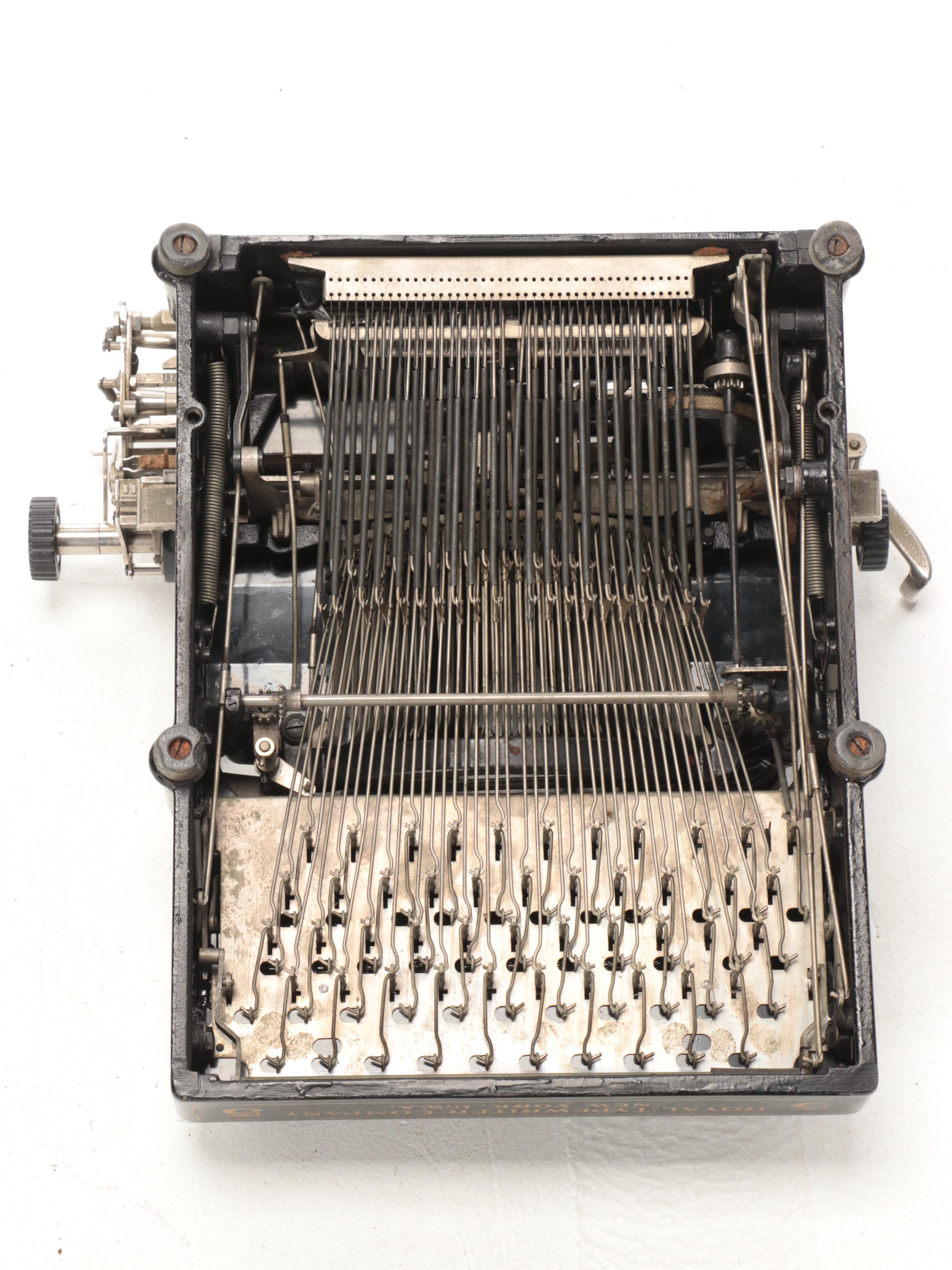 Royal Typewriter Co. No. 5 Typewriter, Early 20th Century